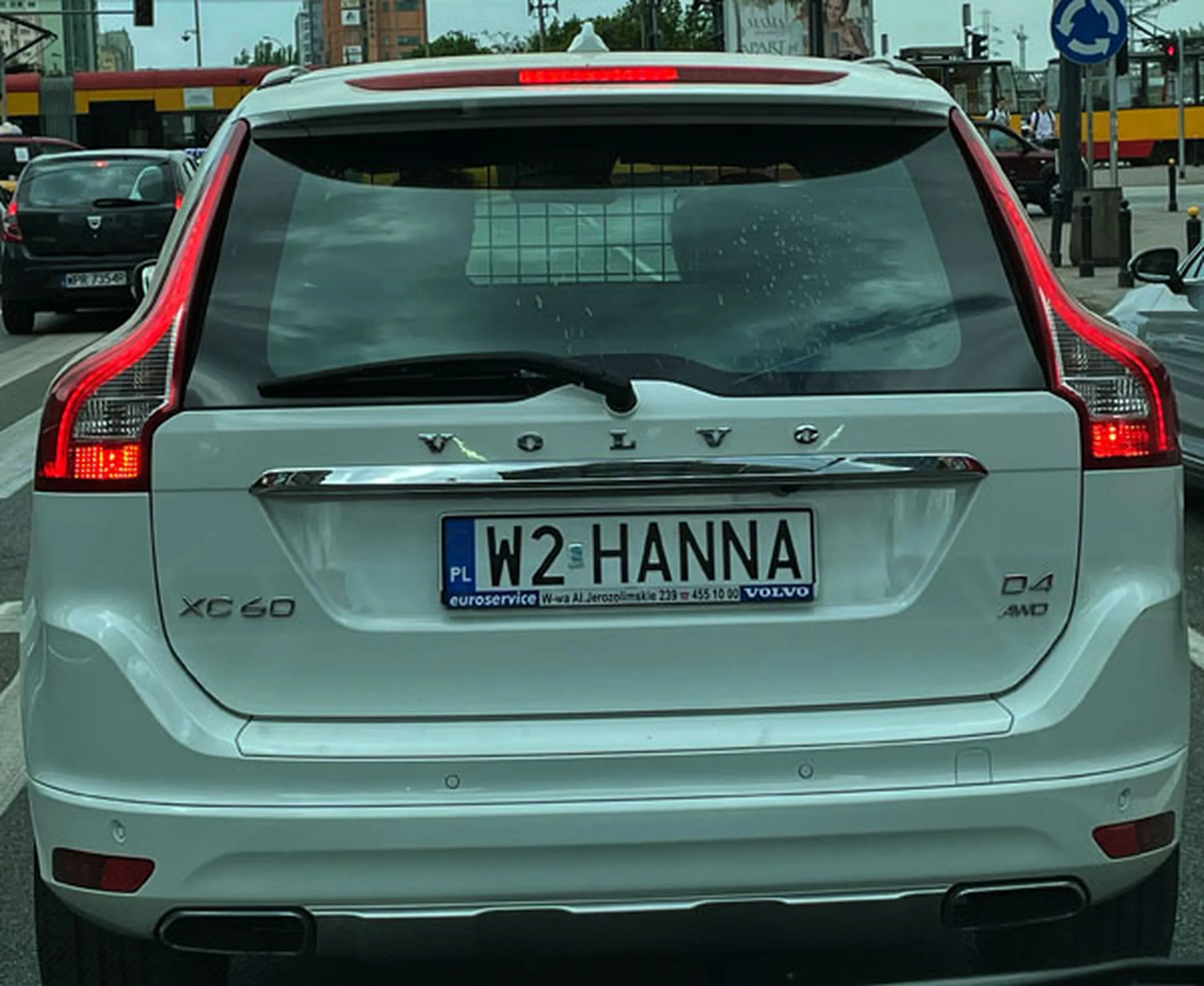 Fajny numer, blacha W2 HANNA