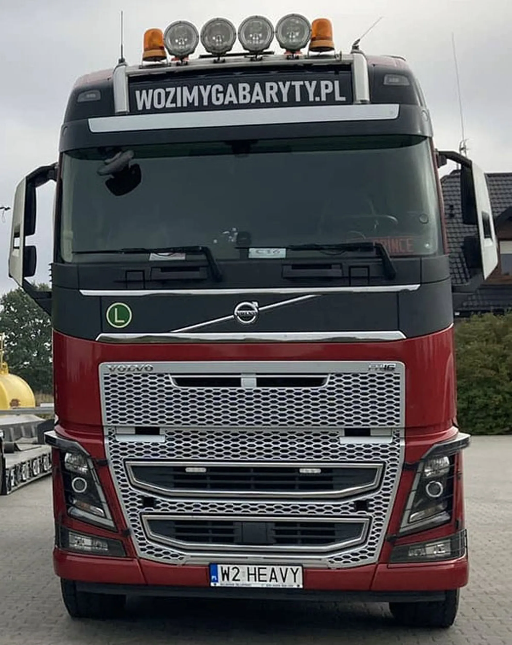 Fajny numer, blacha W2 HEAVY