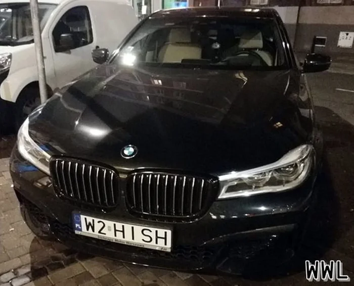 Fajny numer, blacha W2 HISH