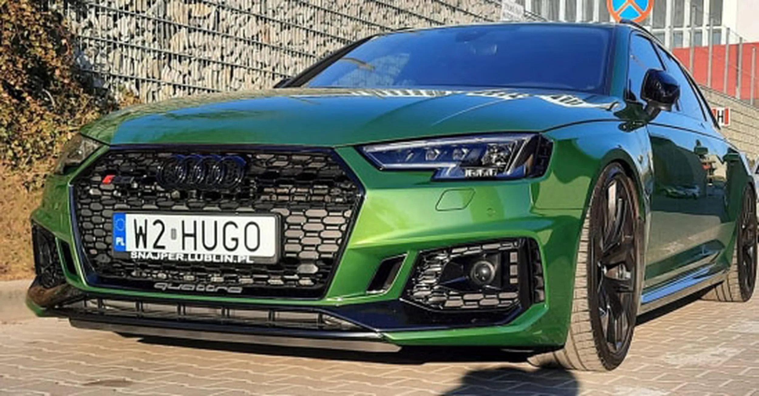 Fajny numer, blacha W2 HUGO