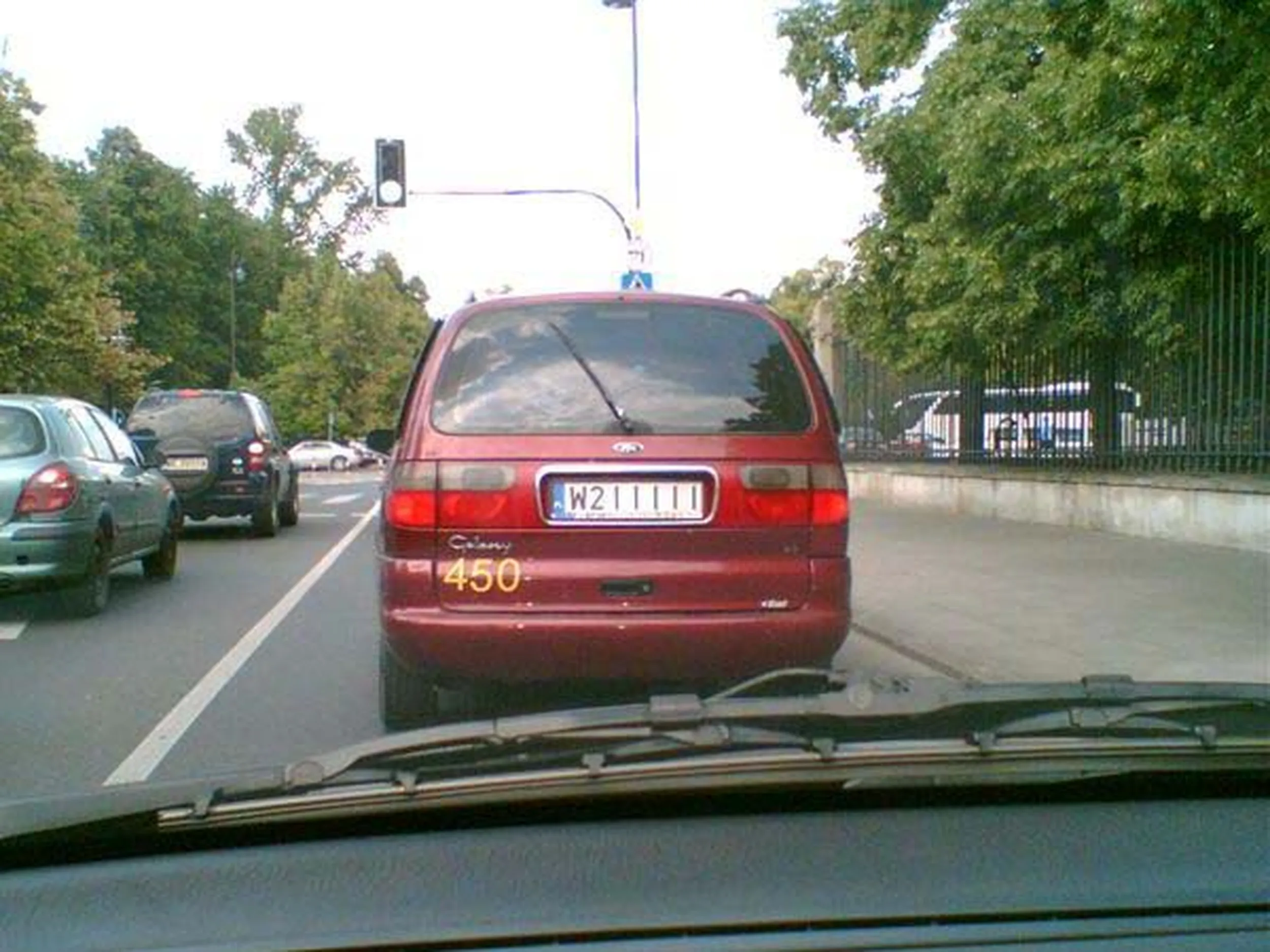 Fajny numer, blacha W2 IIIII