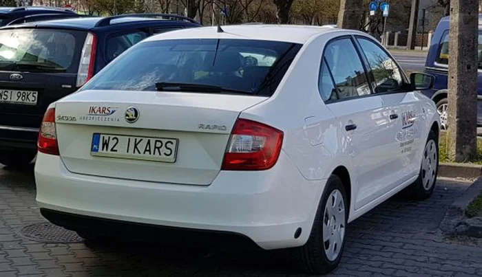 Fajny numer, blacha W2 IKARS