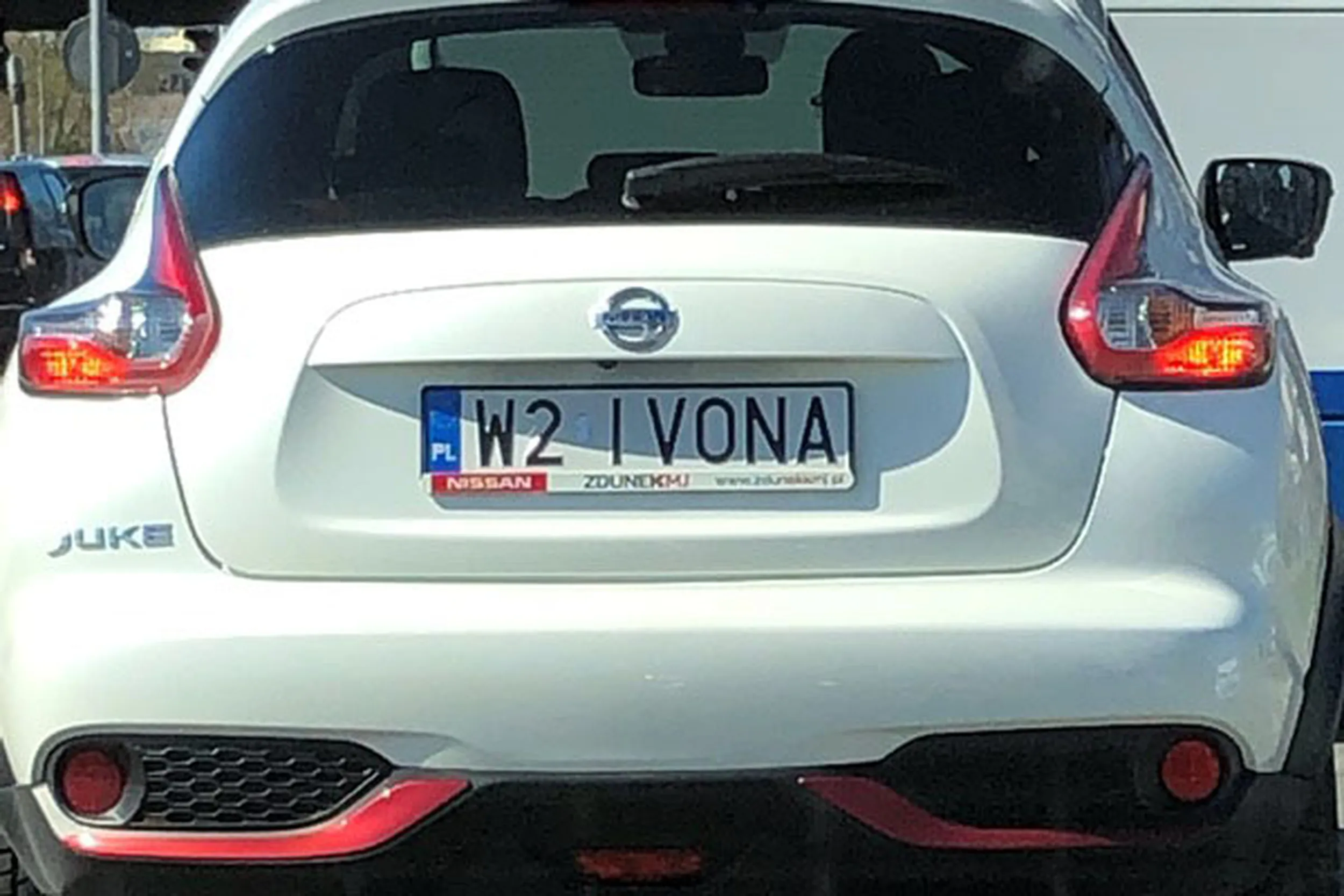 Fajny numer, blacha W2 IVONA