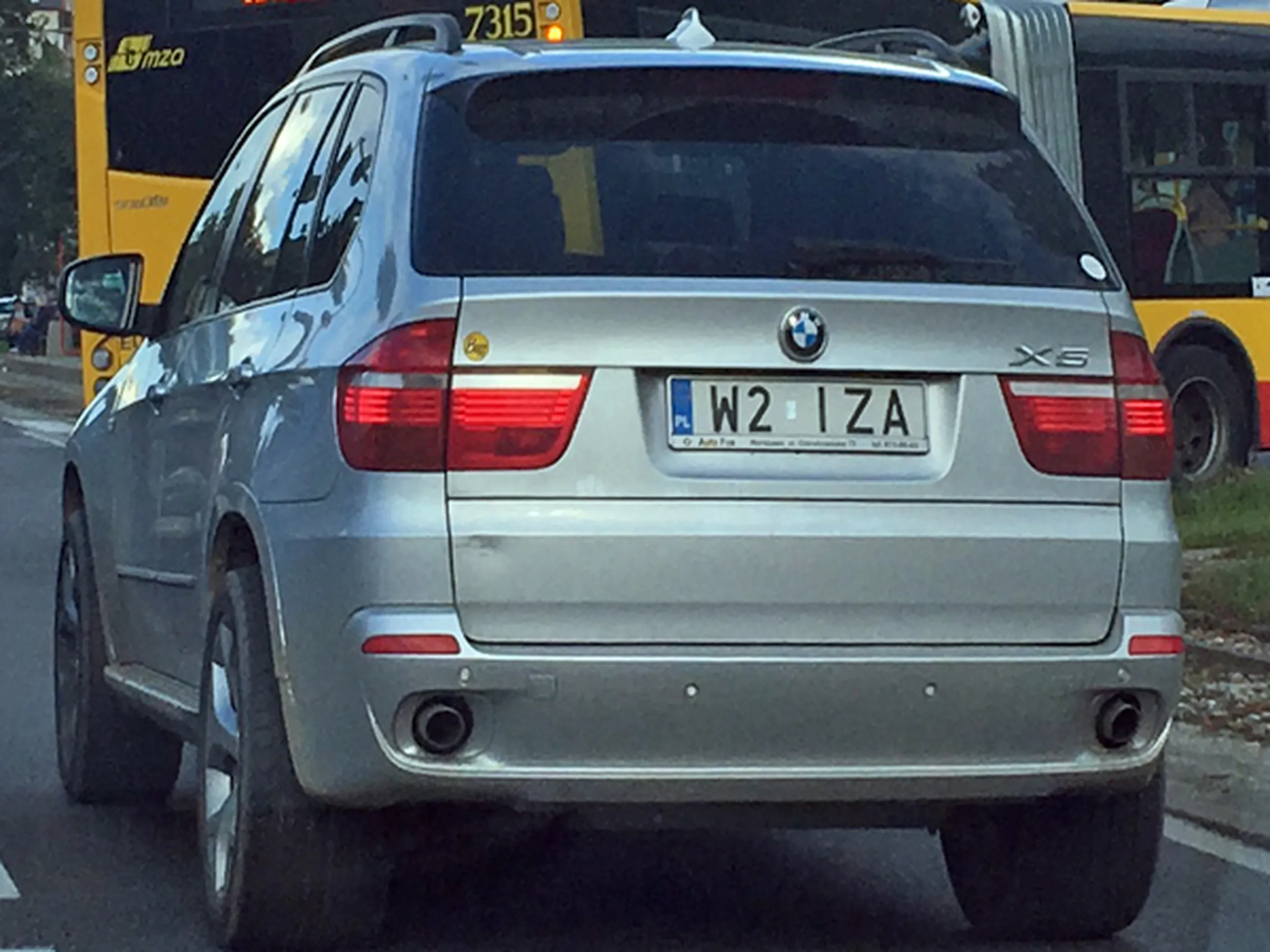 Fajny numer, blacha W2 IZA