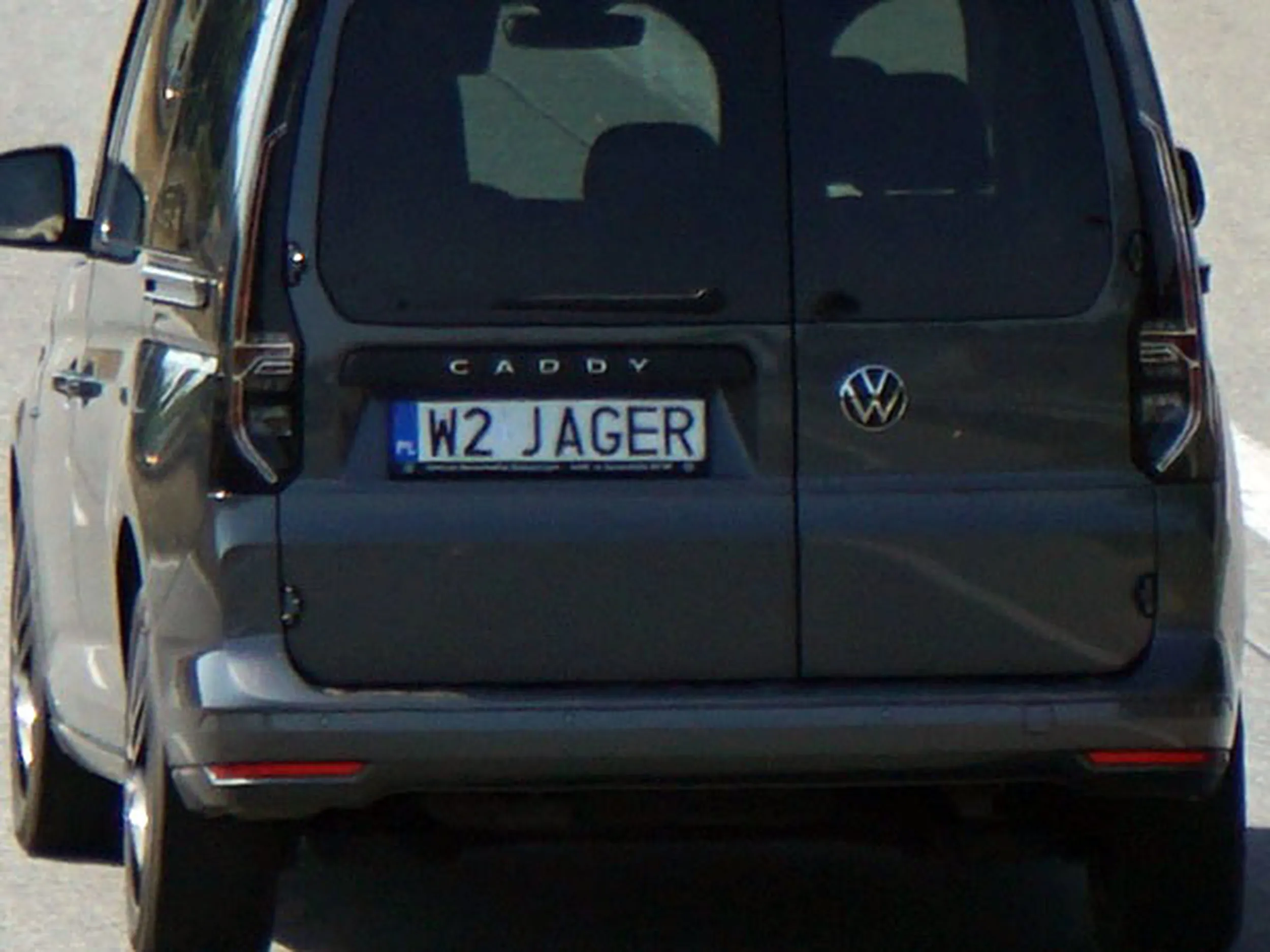 Fajny numer, blacha W2 JAGER