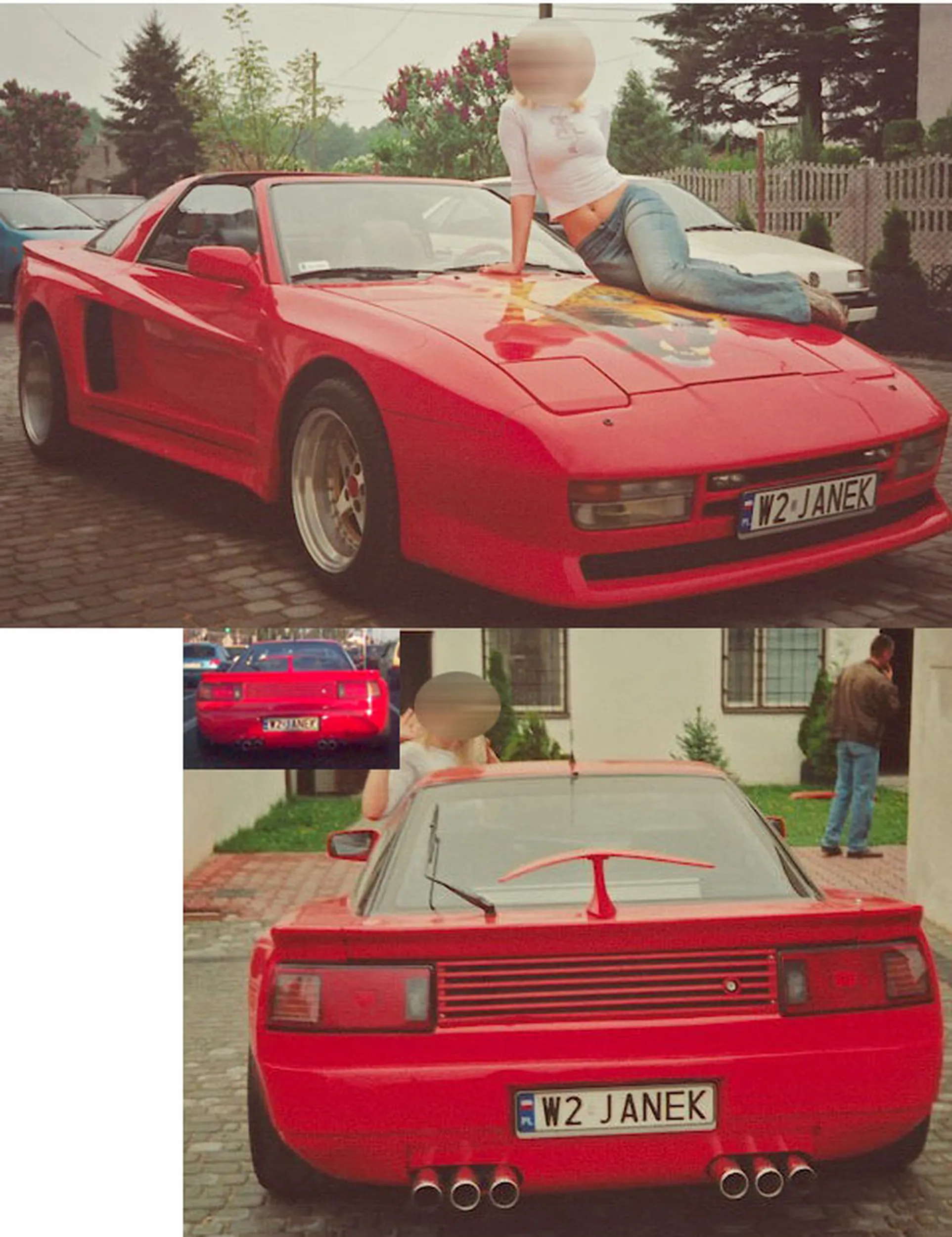 Fajny numer, blacha W2 JANEK