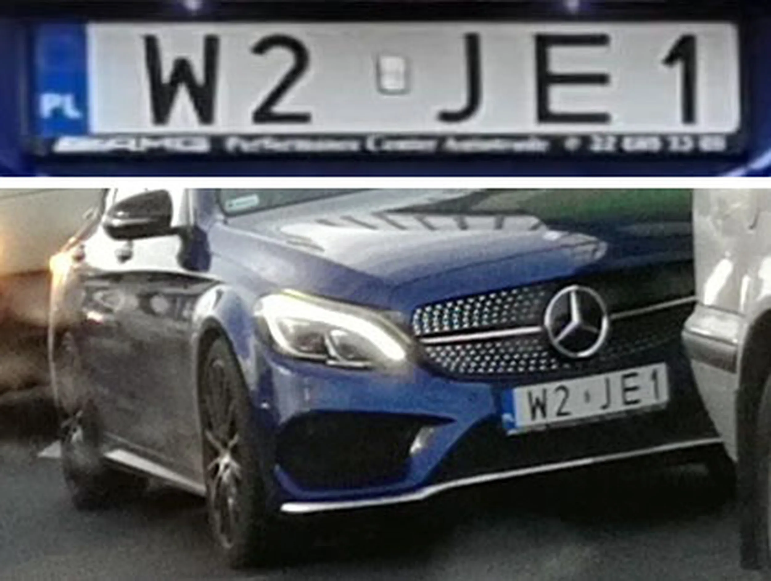 Fajny numer, blacha W2 JE1