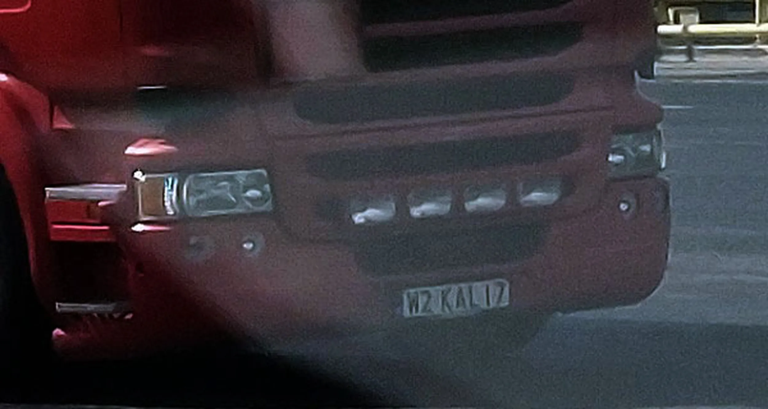 Fajny numer, blacha W2 KALI7