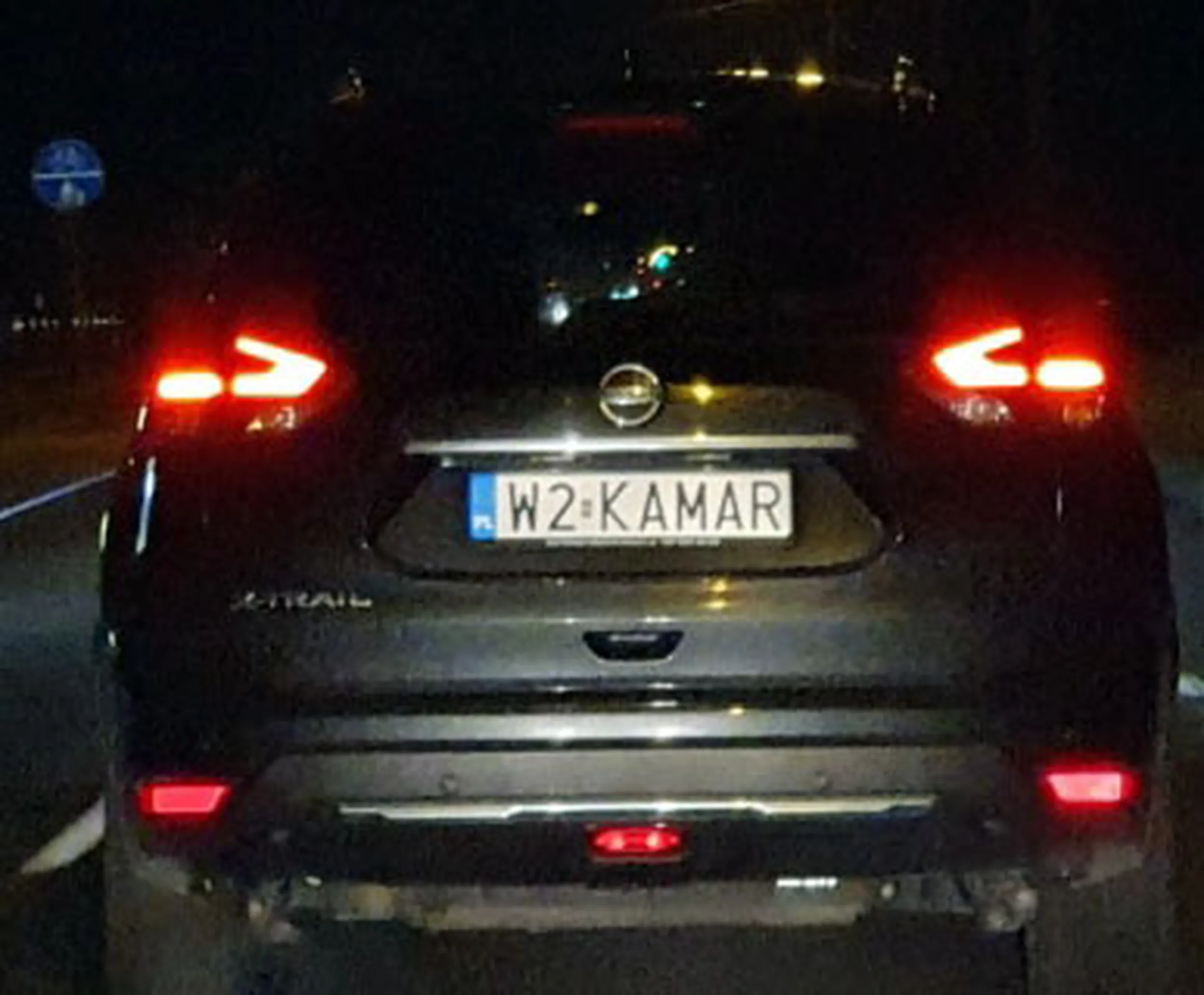 Fajny numer, blacha W2 KAMAR