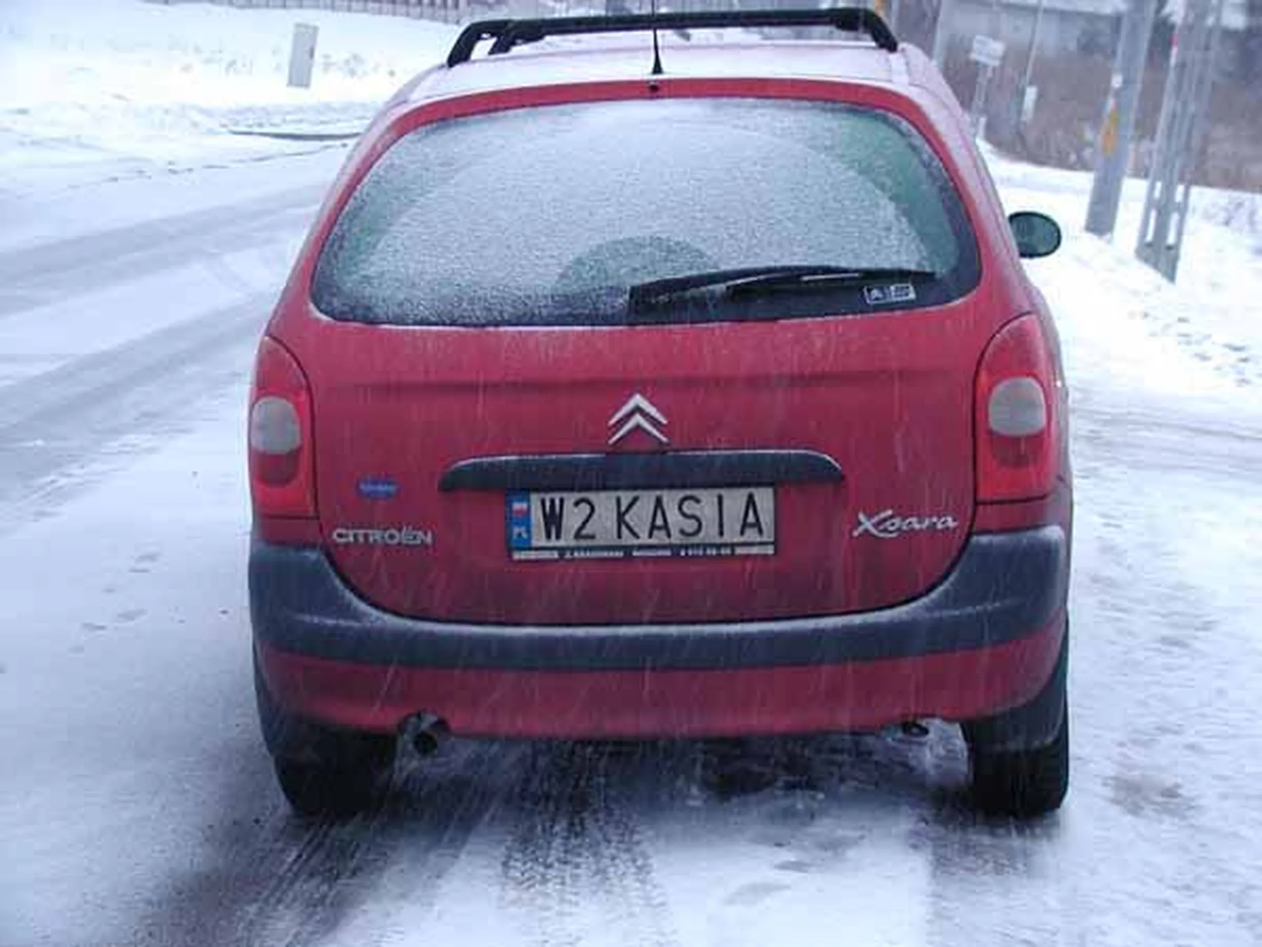 Fajny numer, blacha W2 KASIA