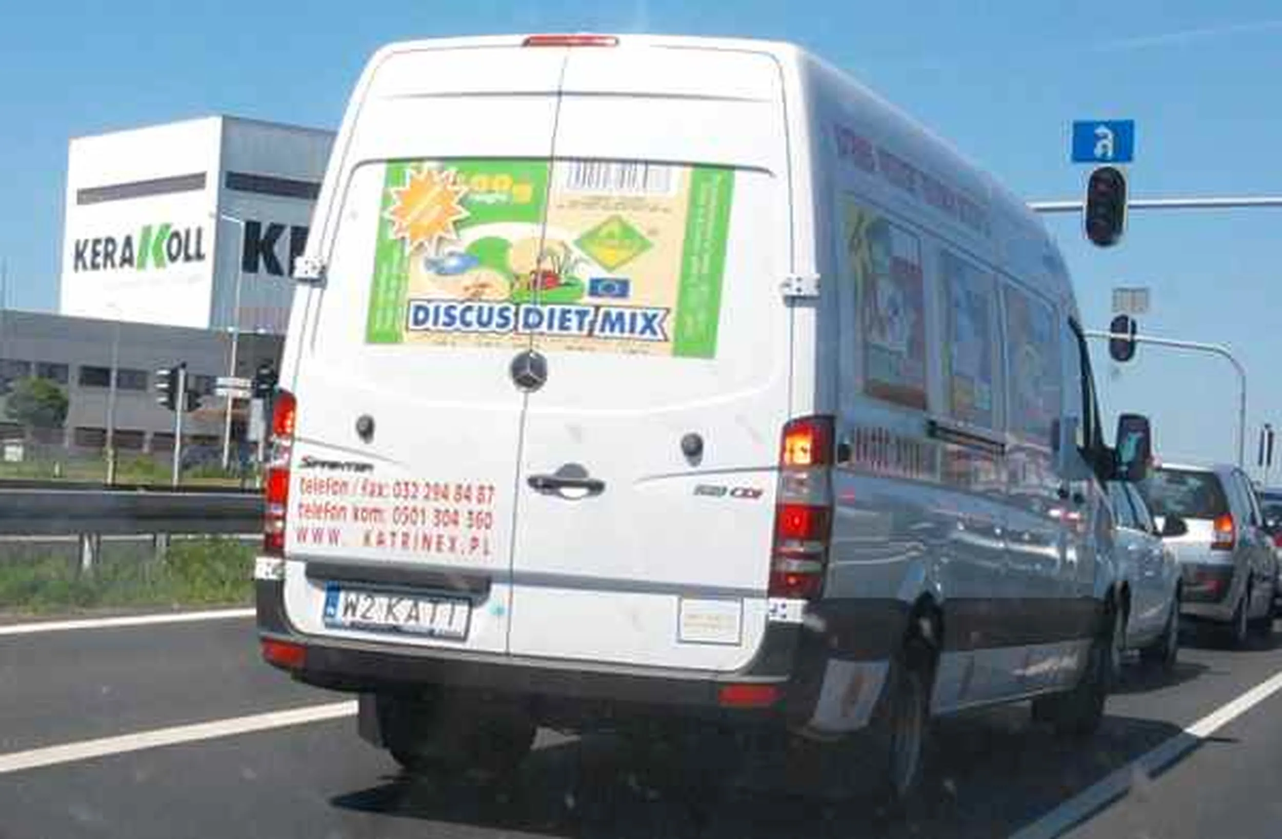 Fajny numer, blacha W2 KATI