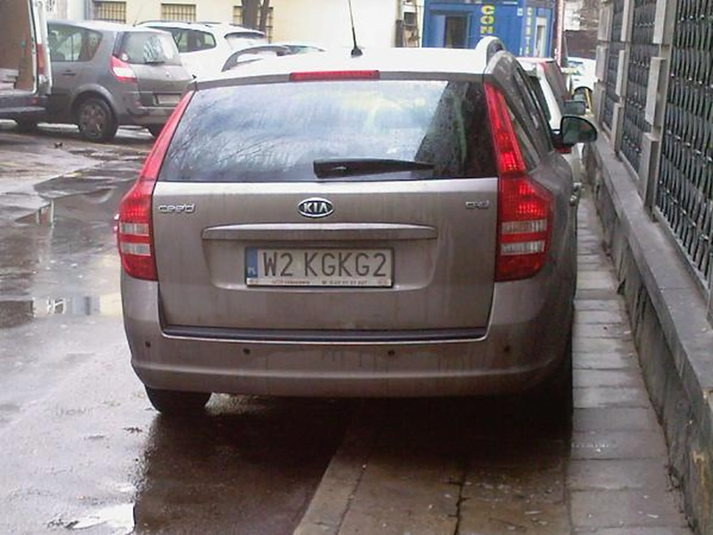 Fajny numer, blacha W2 KGKG2