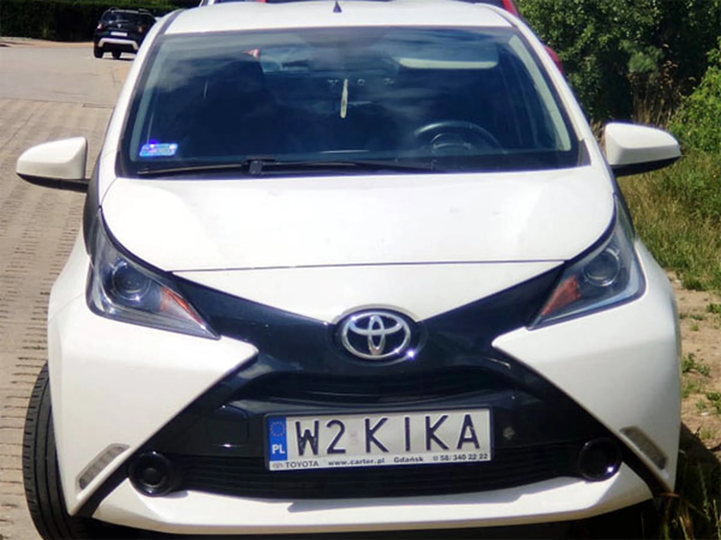 Fajny numer, blacha W2 KIKA