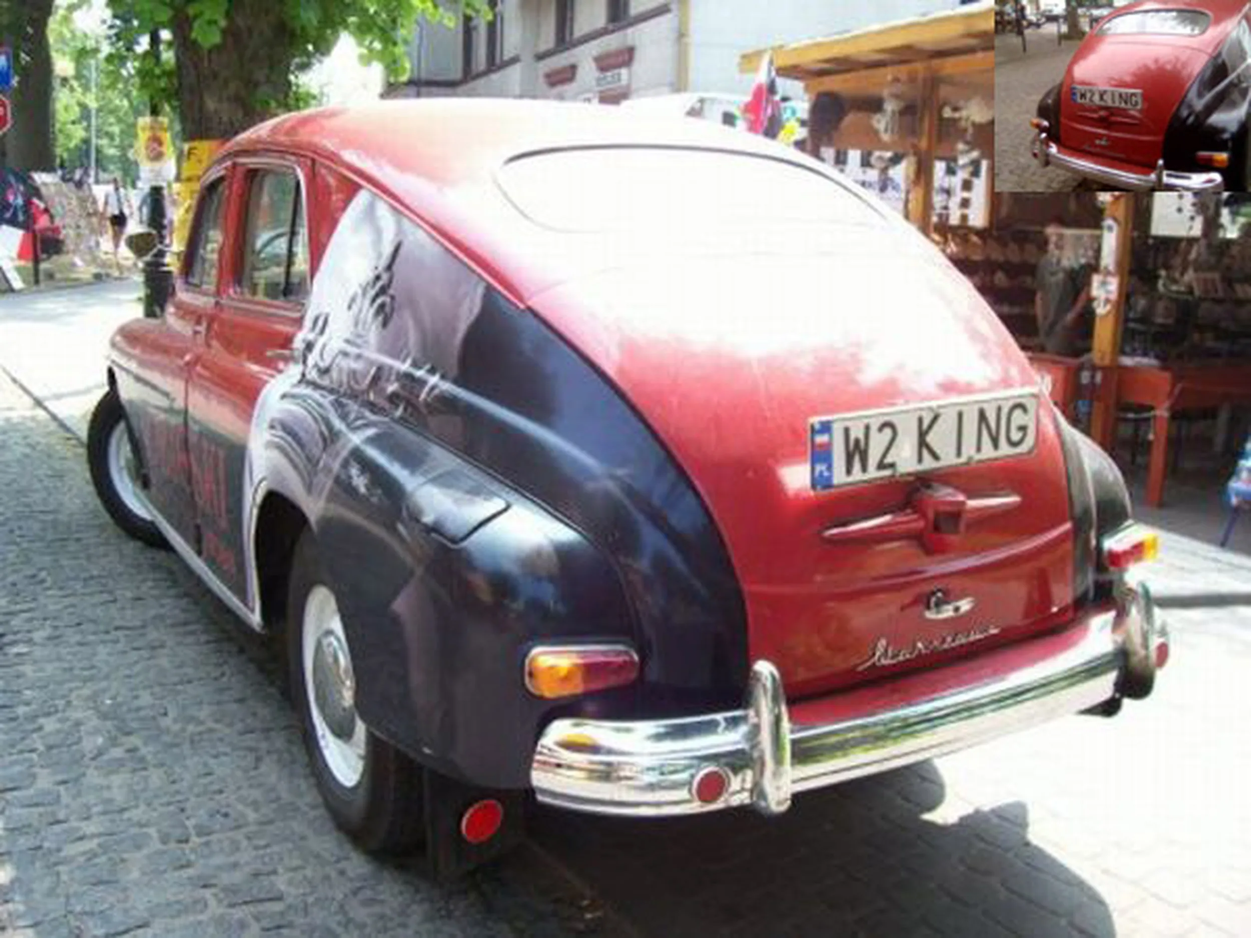 Fajny numer, blacha W2 KING