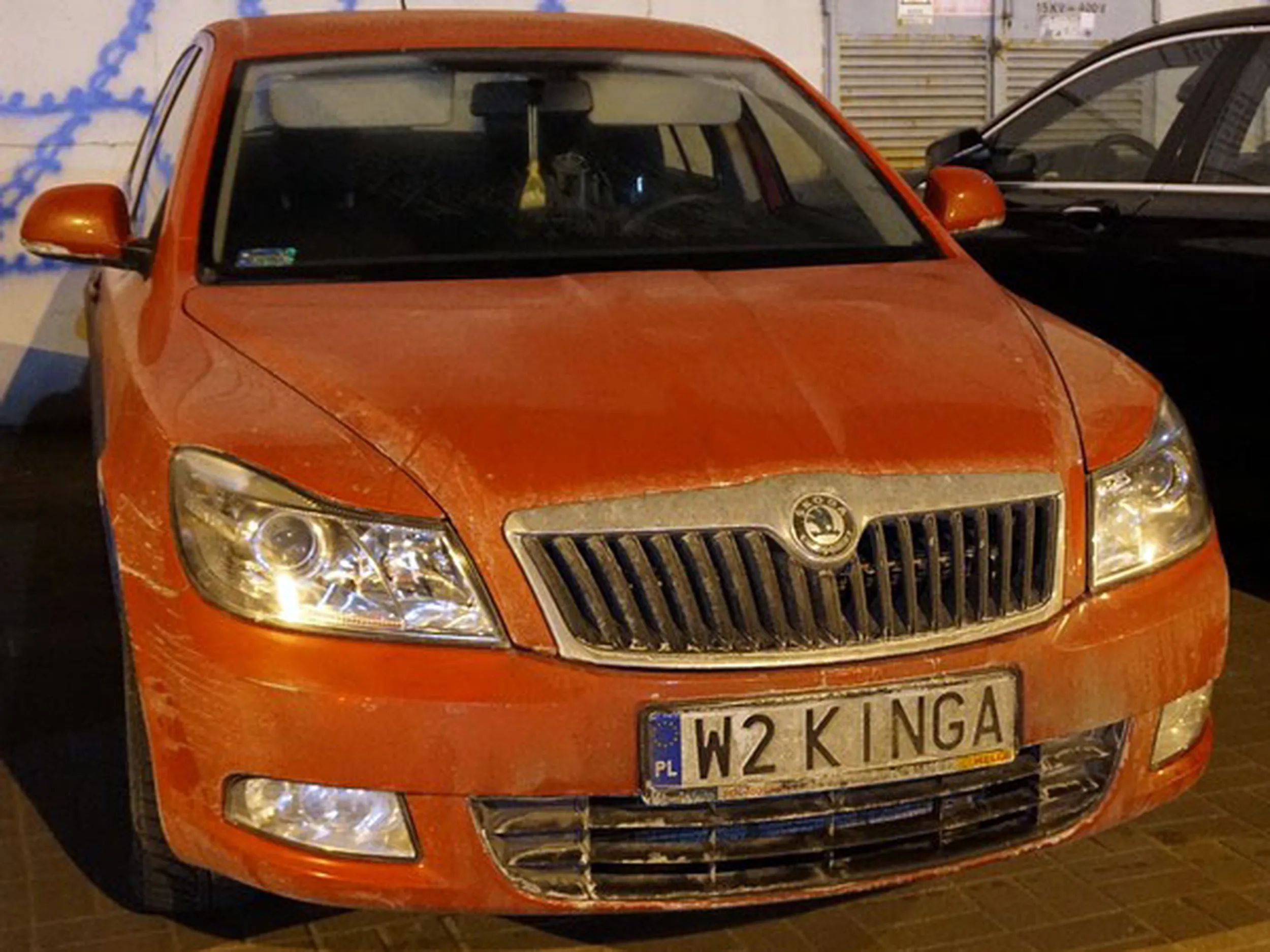 Fajny numer, blacha W2 KINGA