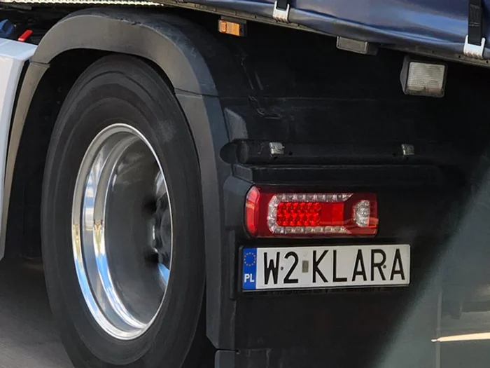 Fajny numer, blacha W2 KLARA