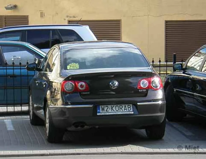 Fajny numer, blacha W2 KORAB