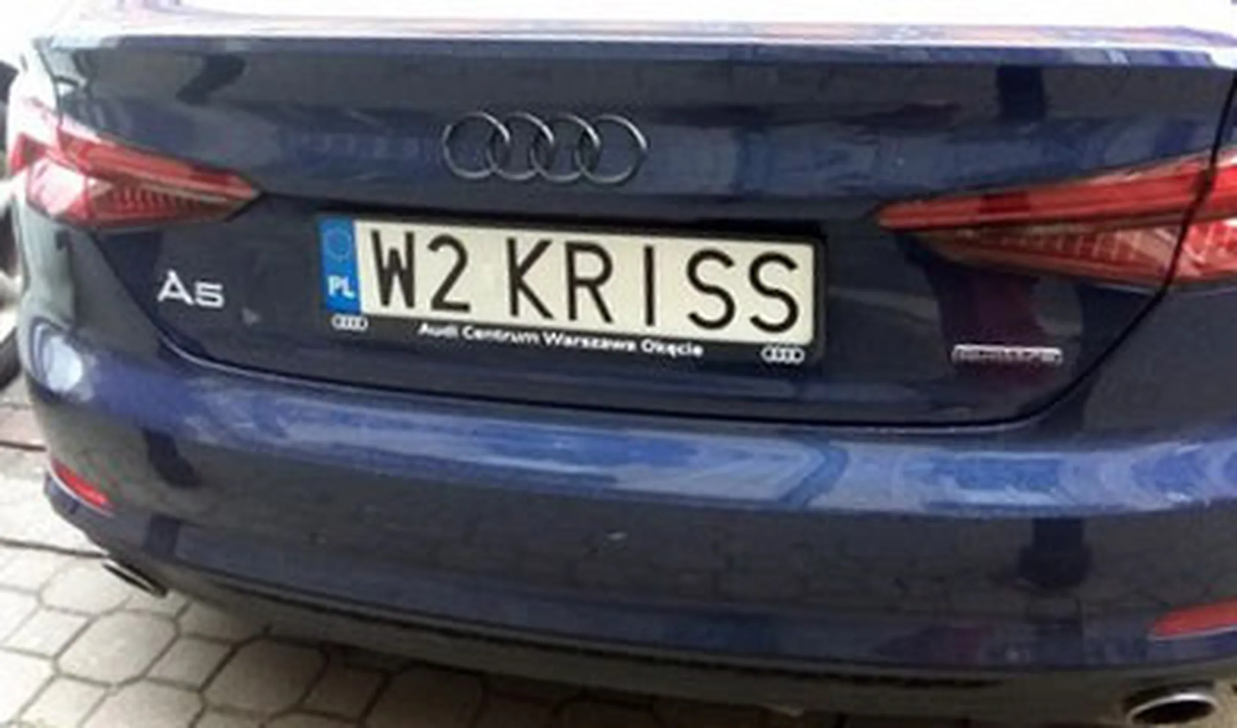 Fajny numer, blacha W2 KRISS