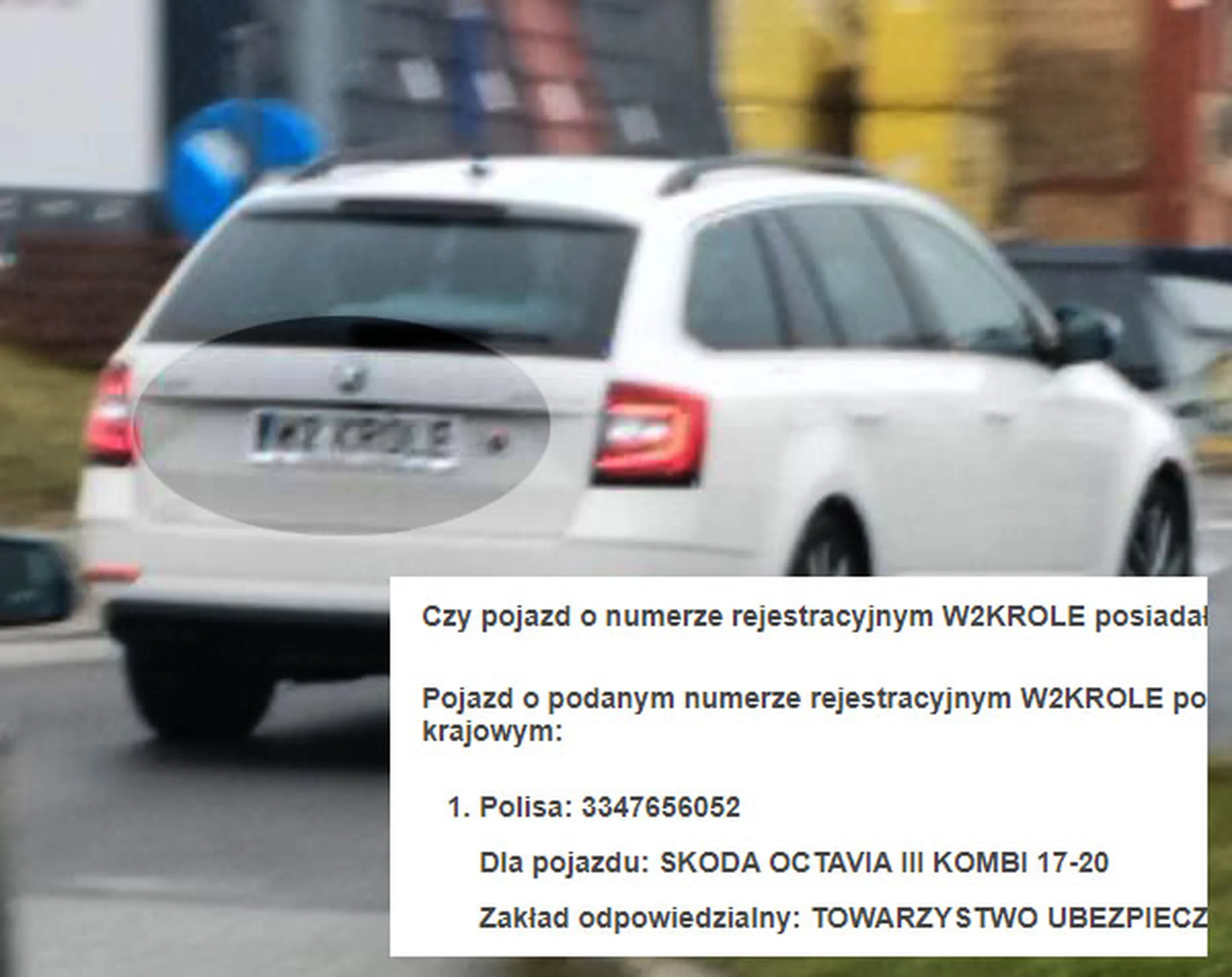 Fajny numer, blacha W2 KROLE