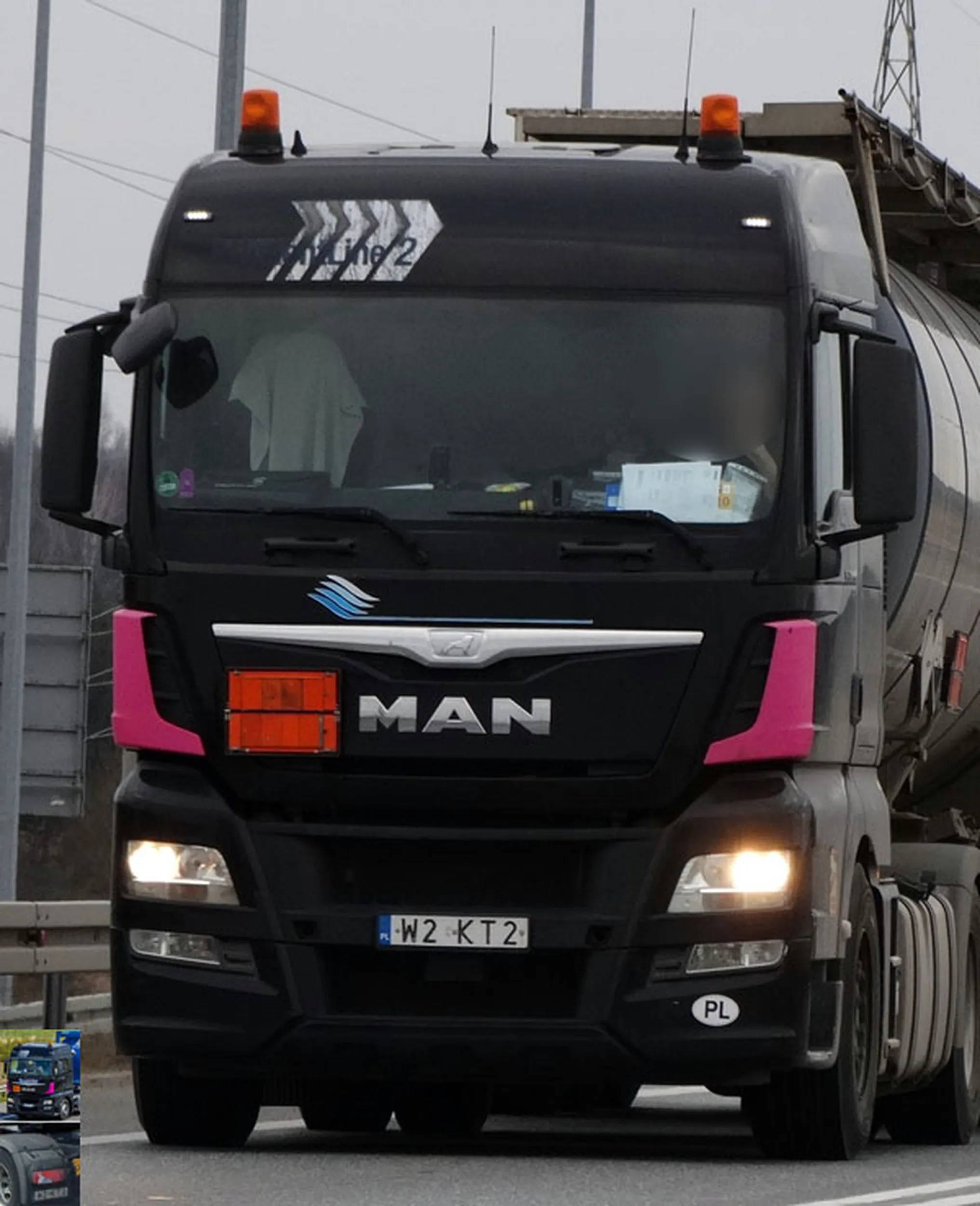 Fajny numer, blacha W2 KT2