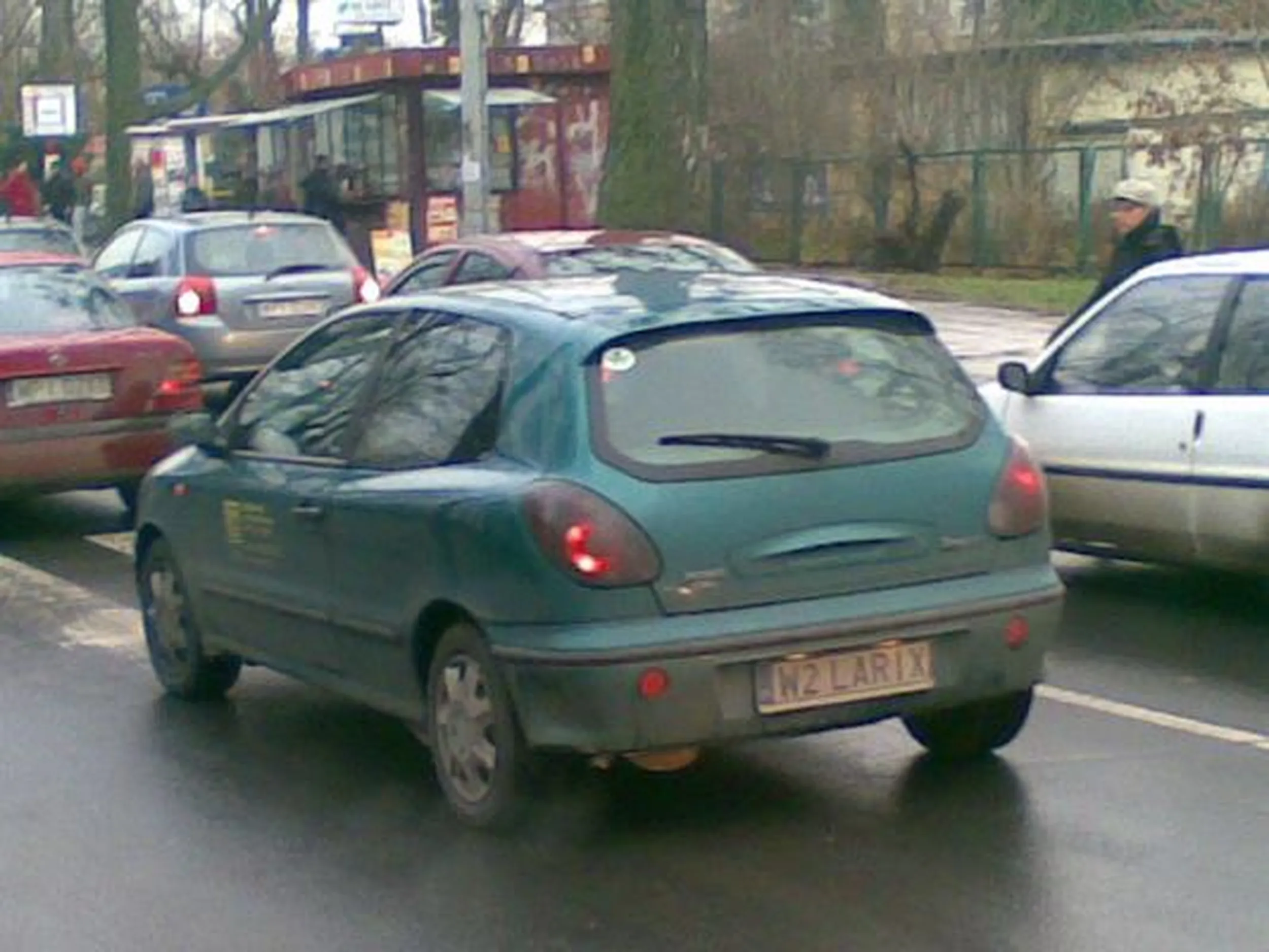 Fajny numer, blacha W2 LARIX