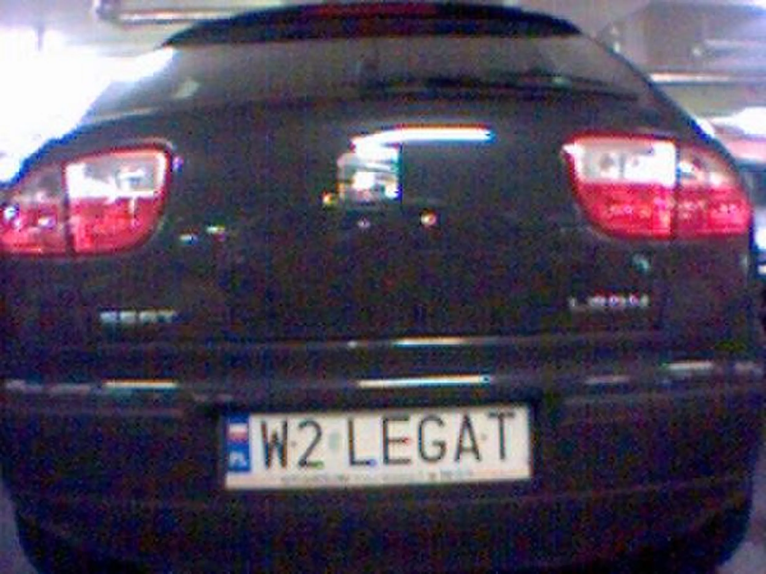 Fajny numer, blacha W2 LEGAT