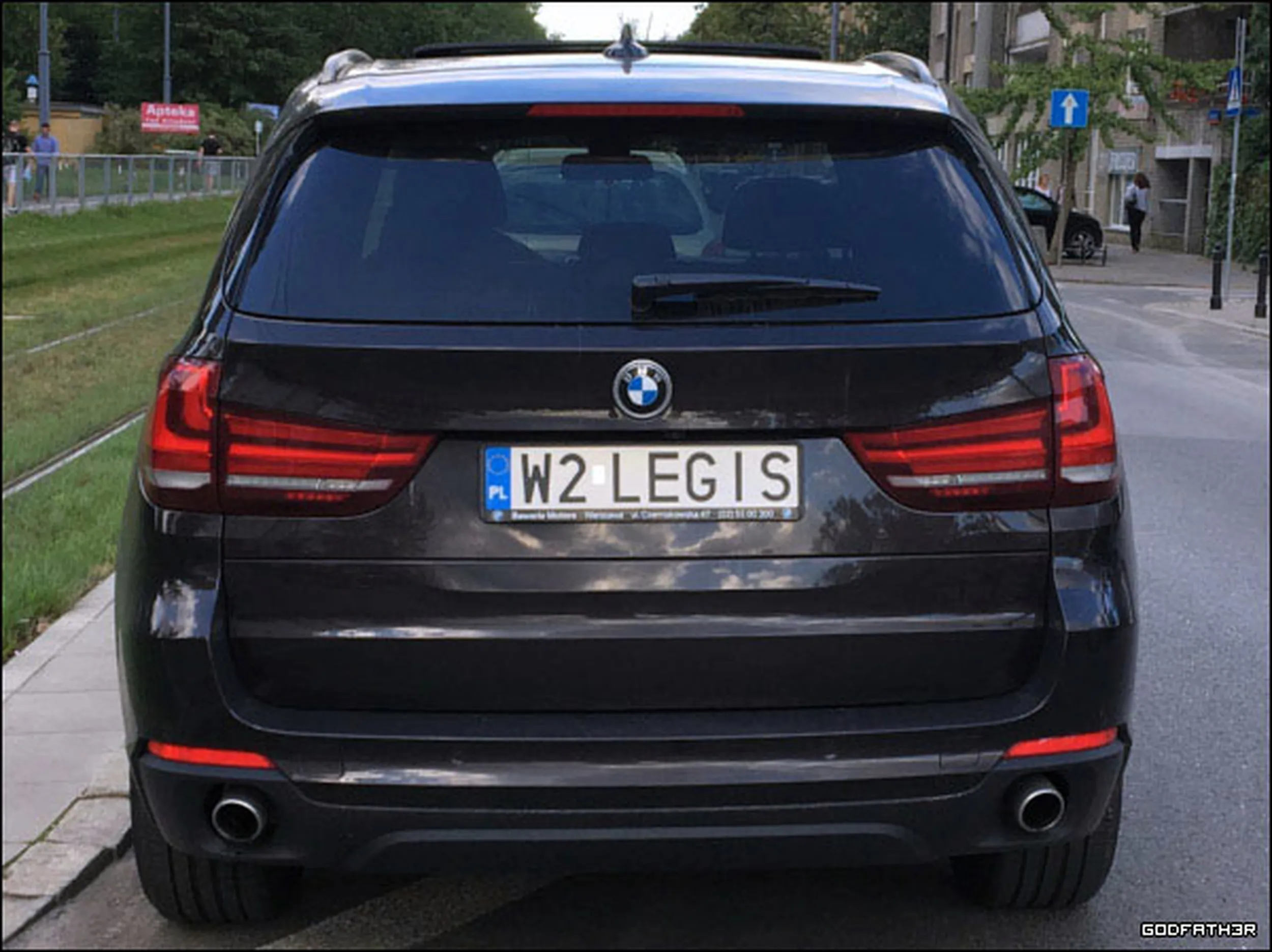 Fajny numer, blacha W2 LEGIS