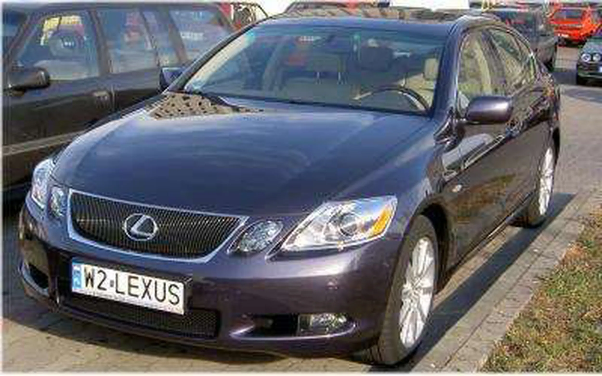 Fajny numer, blacha W2 LEXUS