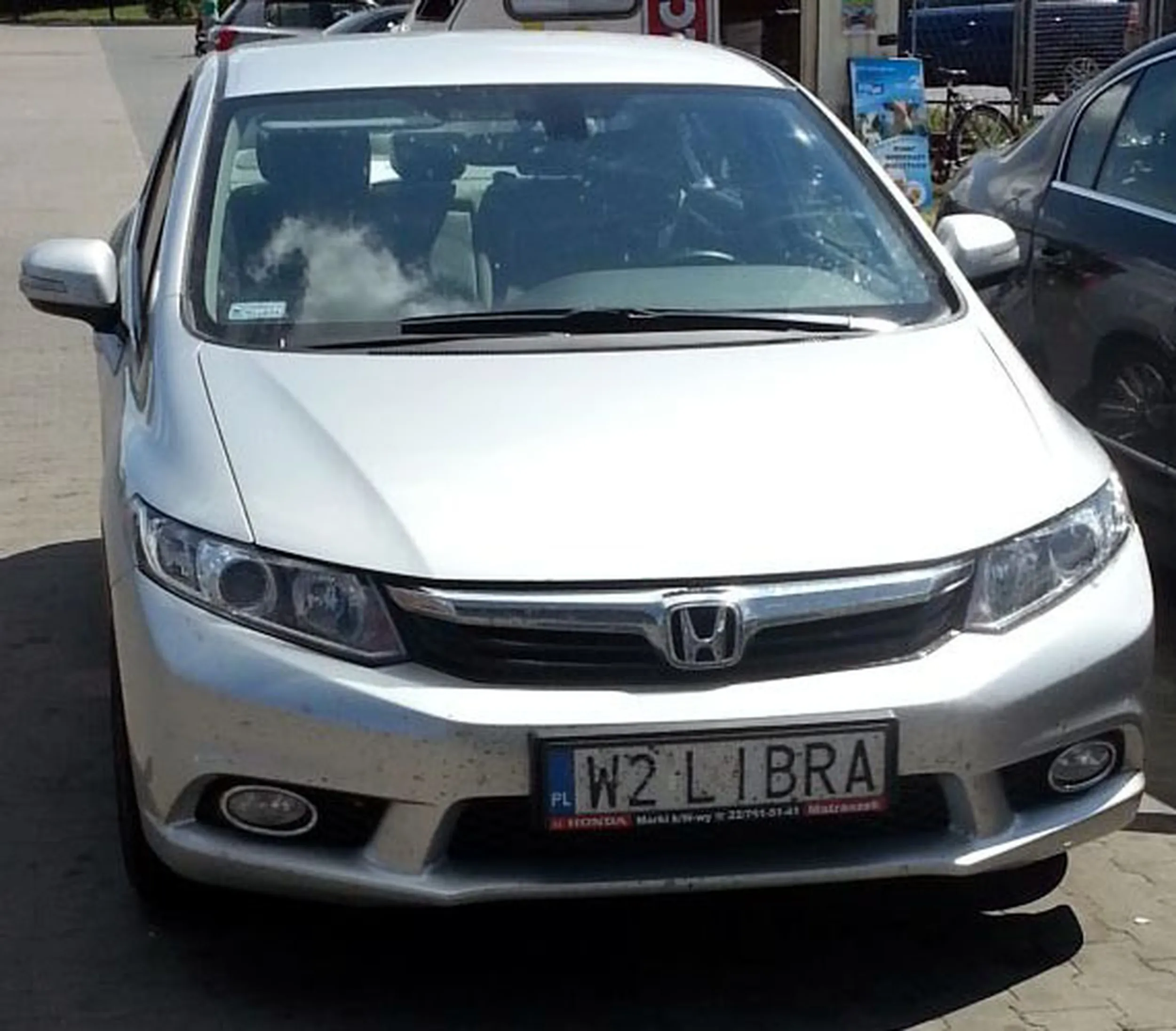 Fajny numer, blacha W2 LIBRA