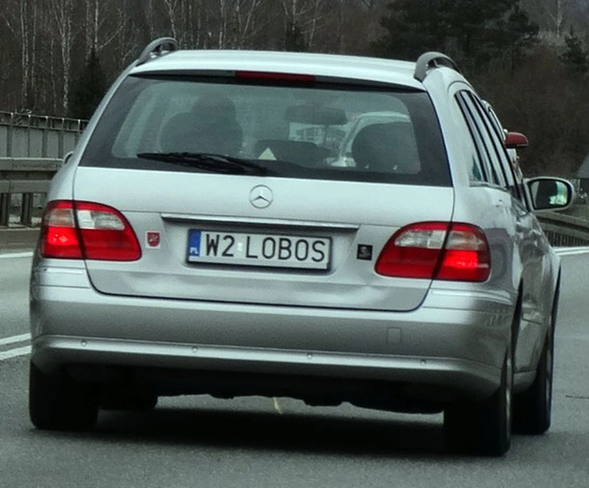 Fajny numer, blacha W2 LOBOS