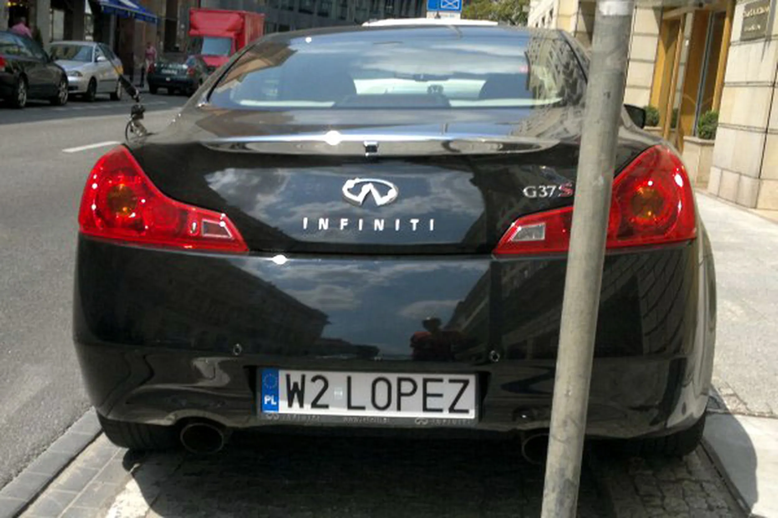 Fajny numer, blacha W2 LOPEZ