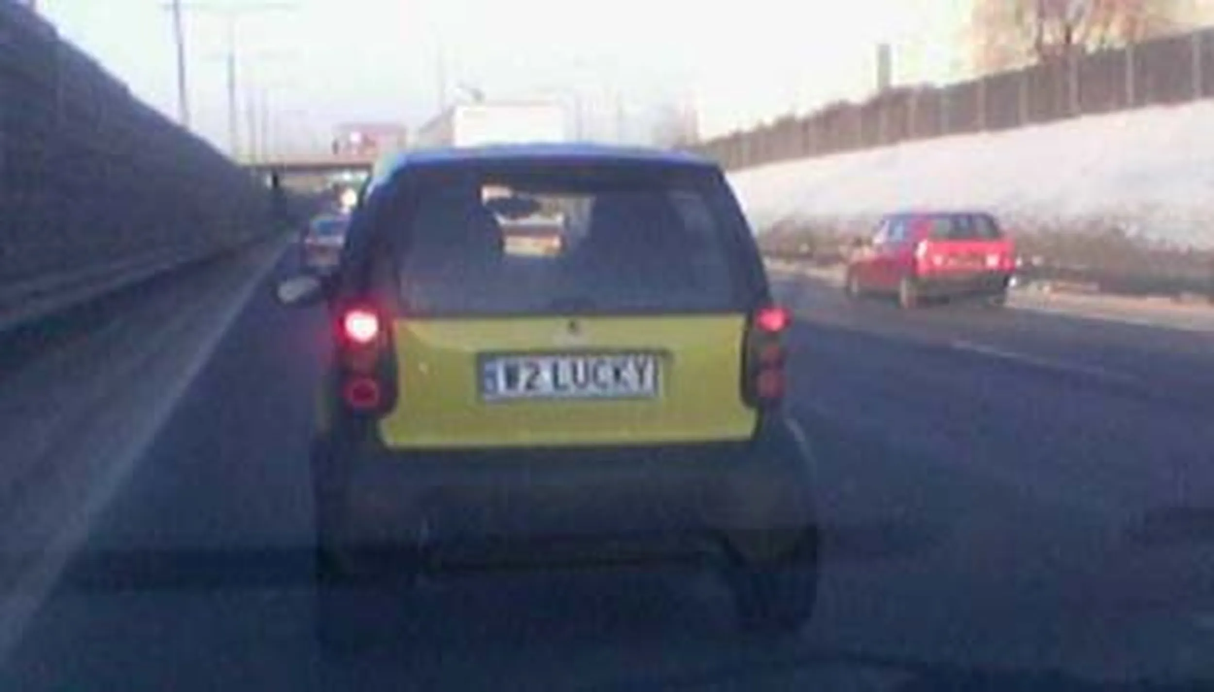 Fajny numer, blacha W2 LUCKY