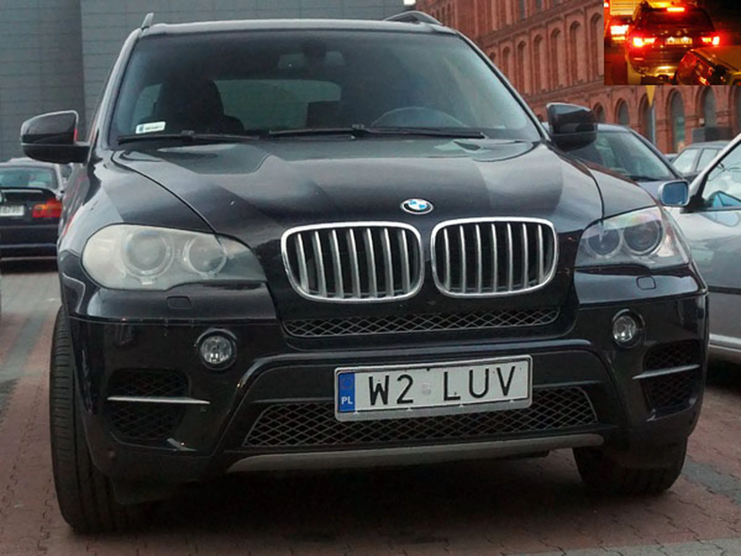 Fajny numer, blacha W2 LUV