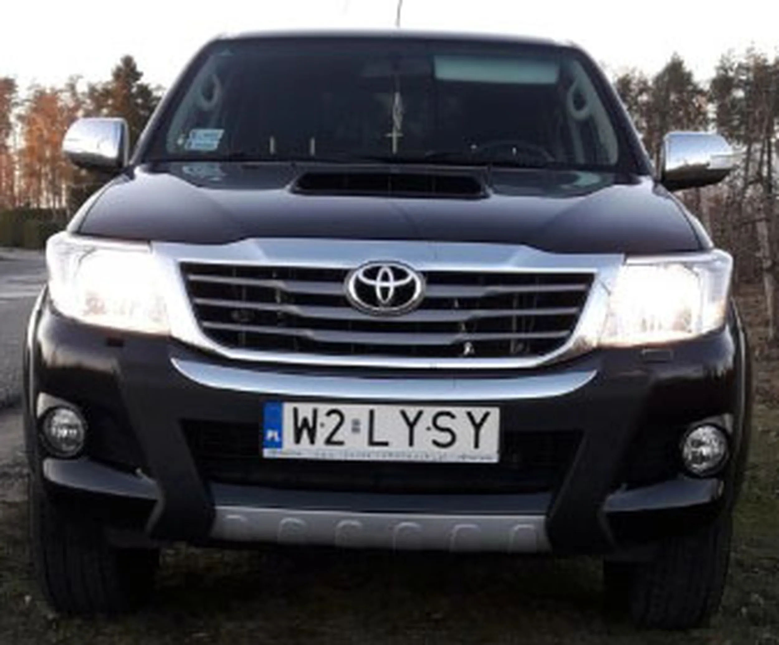 Fajny numer, blacha W2 LYSY