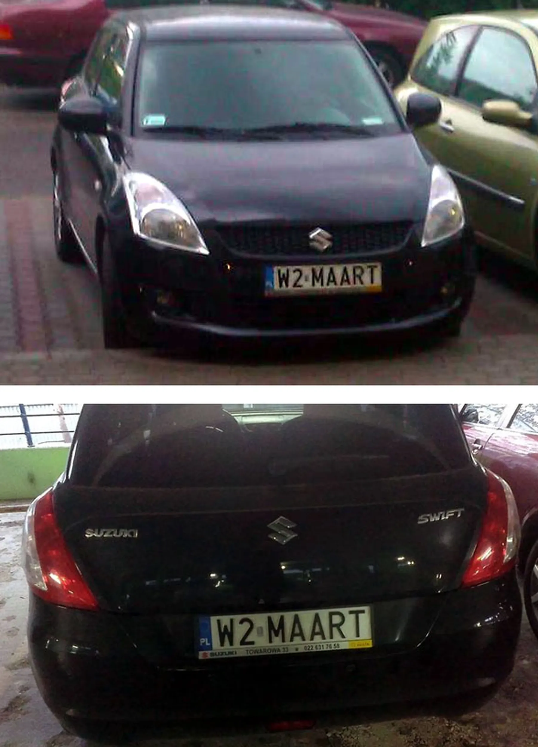 Fajny numer, blacha W2 MAART