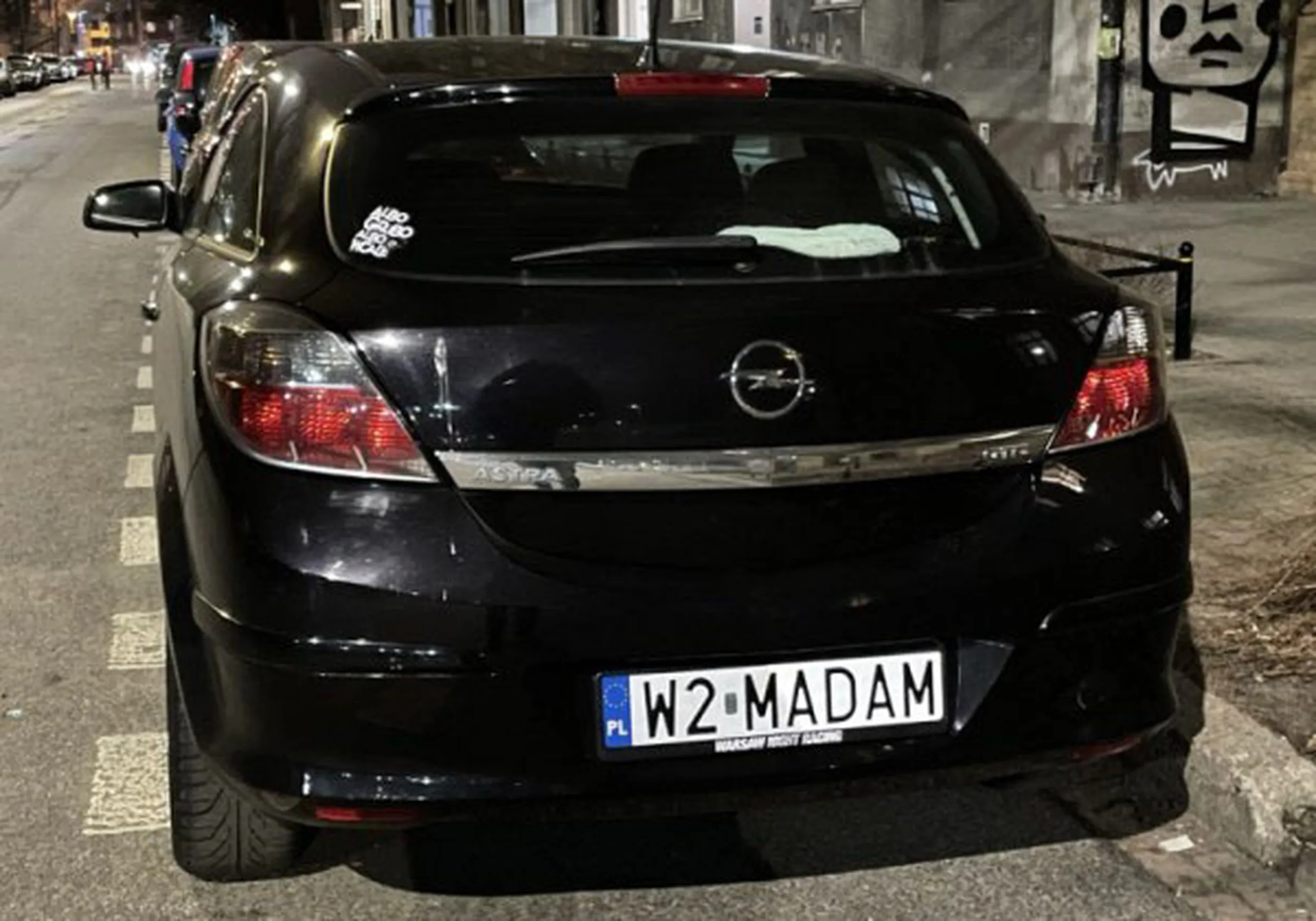 Fajny numer, blacha W2 MADAM