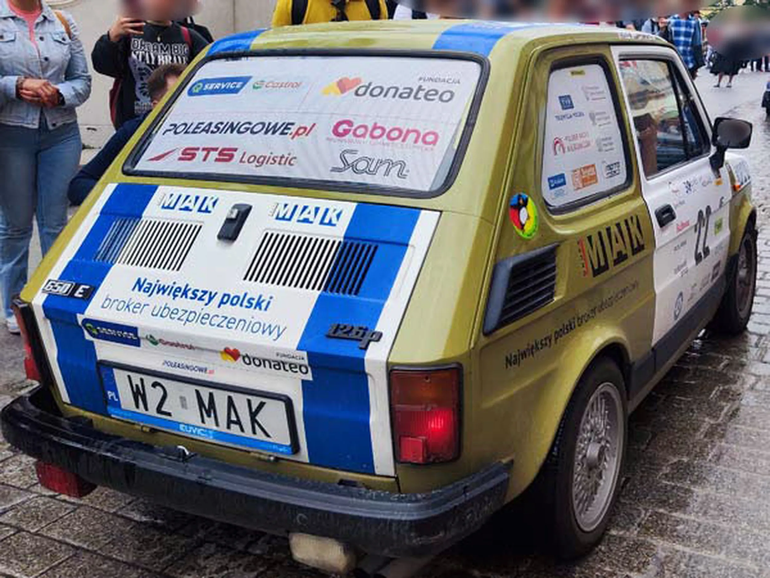 Fajny numer, blacha W2 MAK