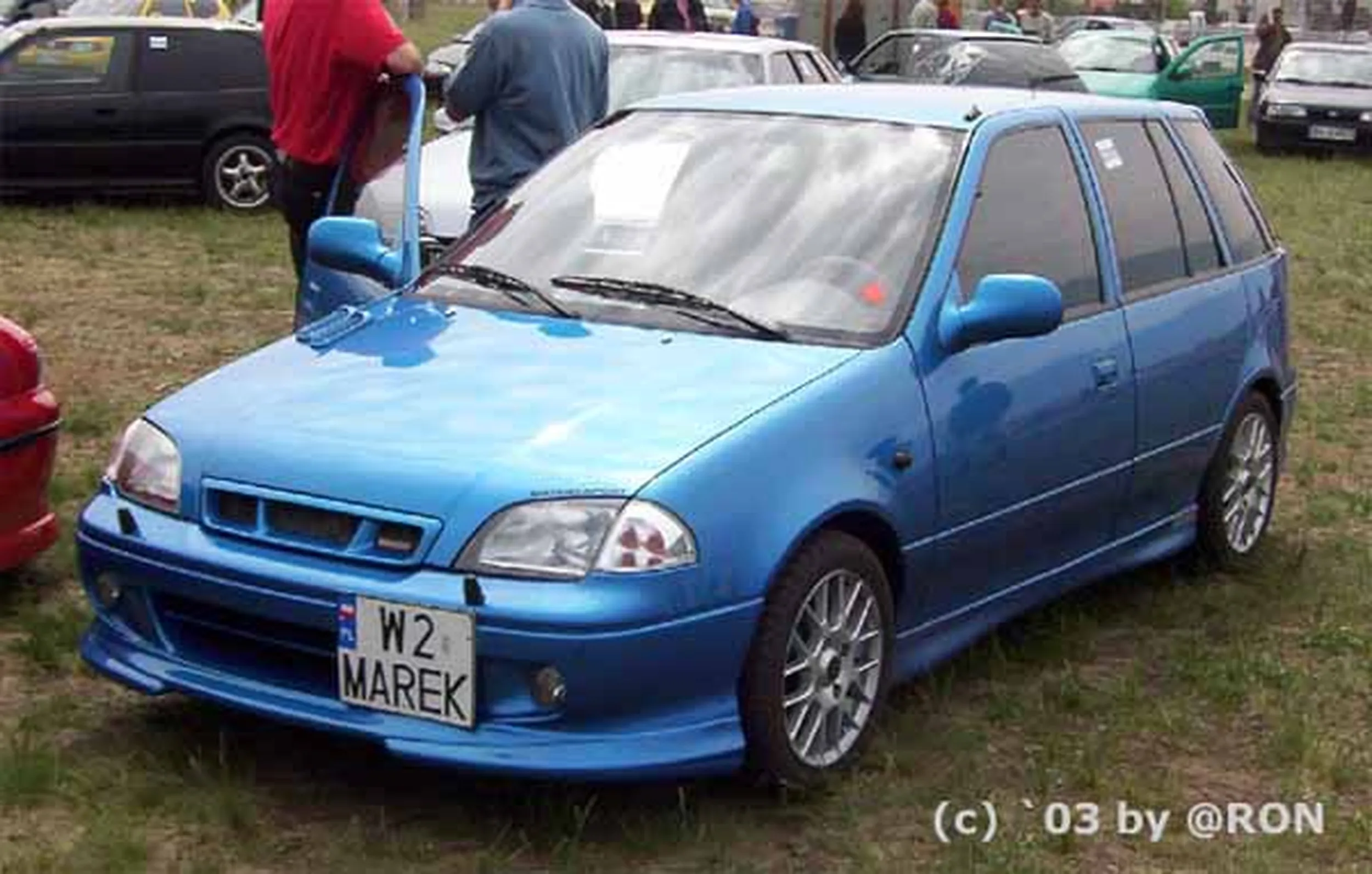 Fajny numer, blacha W2 MAREK