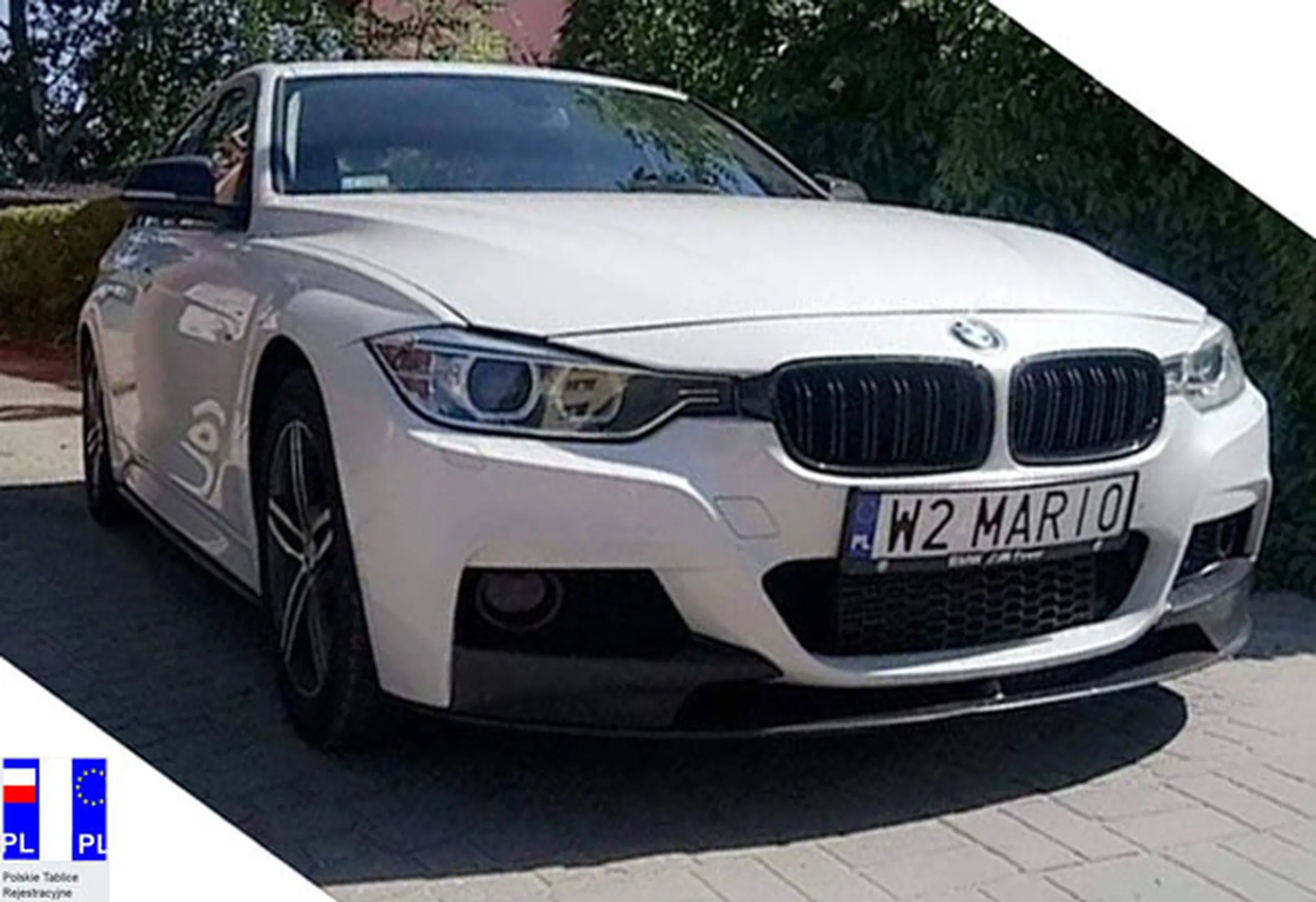 Fajny numer, blacha W2 MARI0