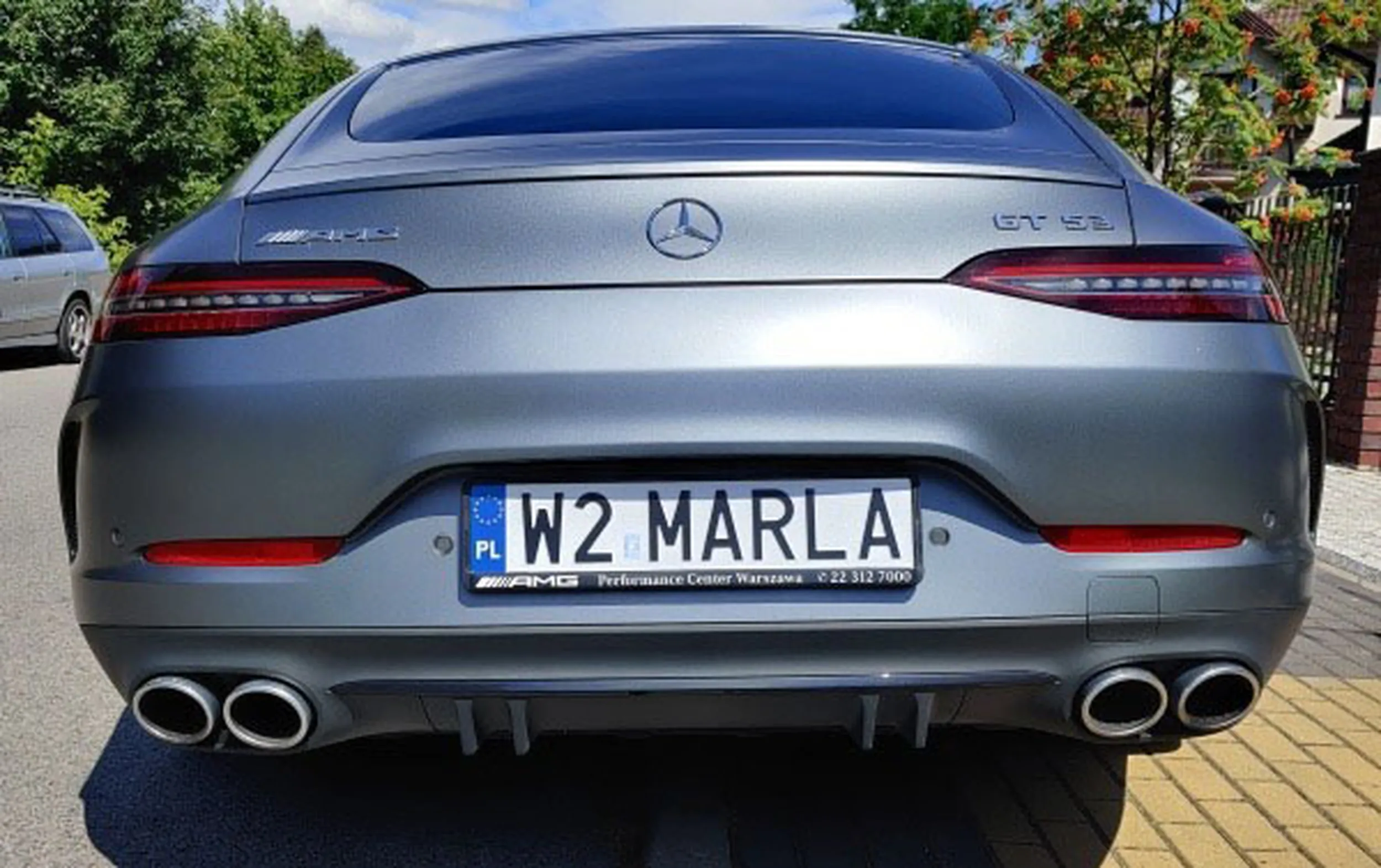 Fajny numer, blacha W2 MARLA