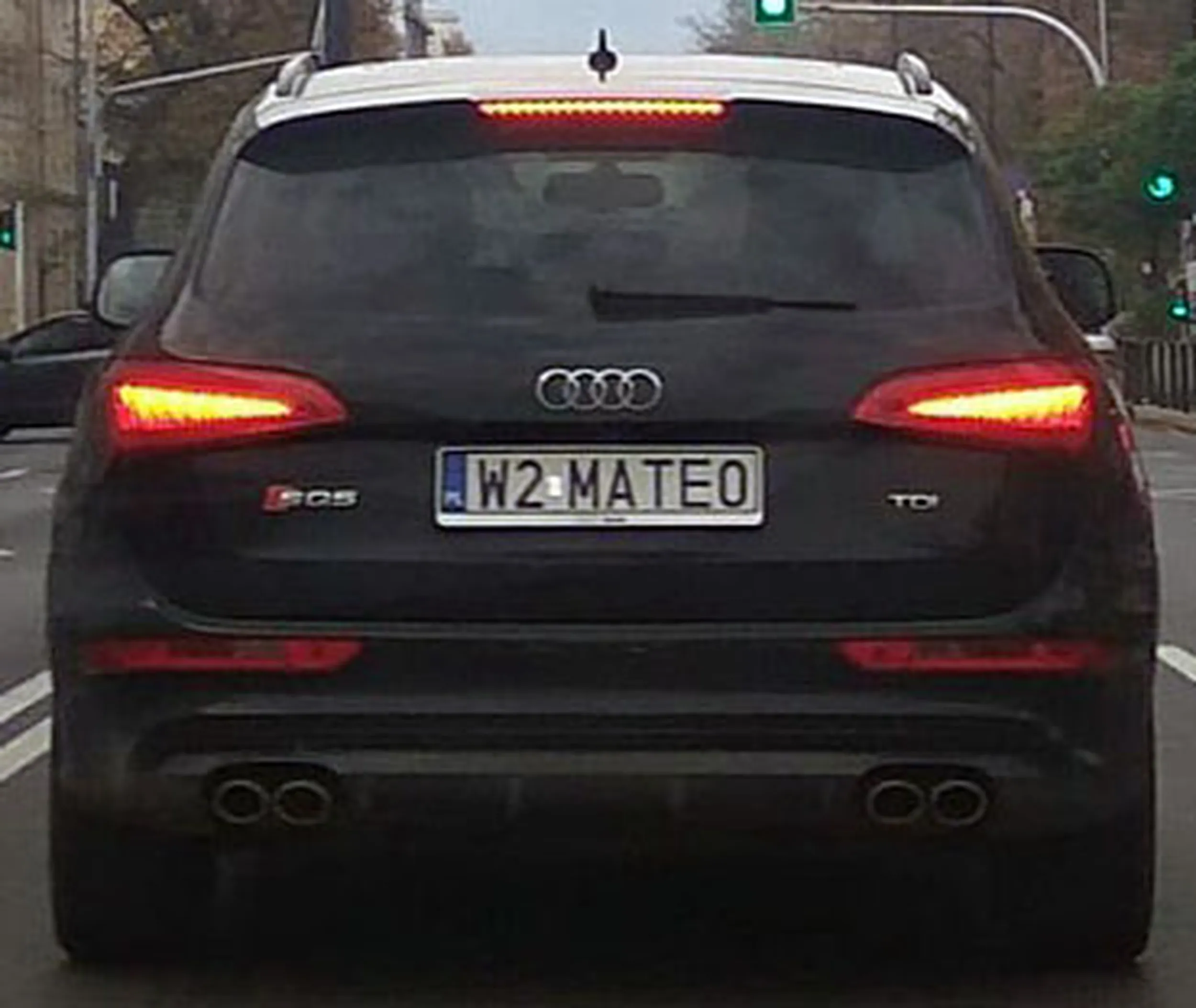 Fajny numer, blacha W2 MATE0