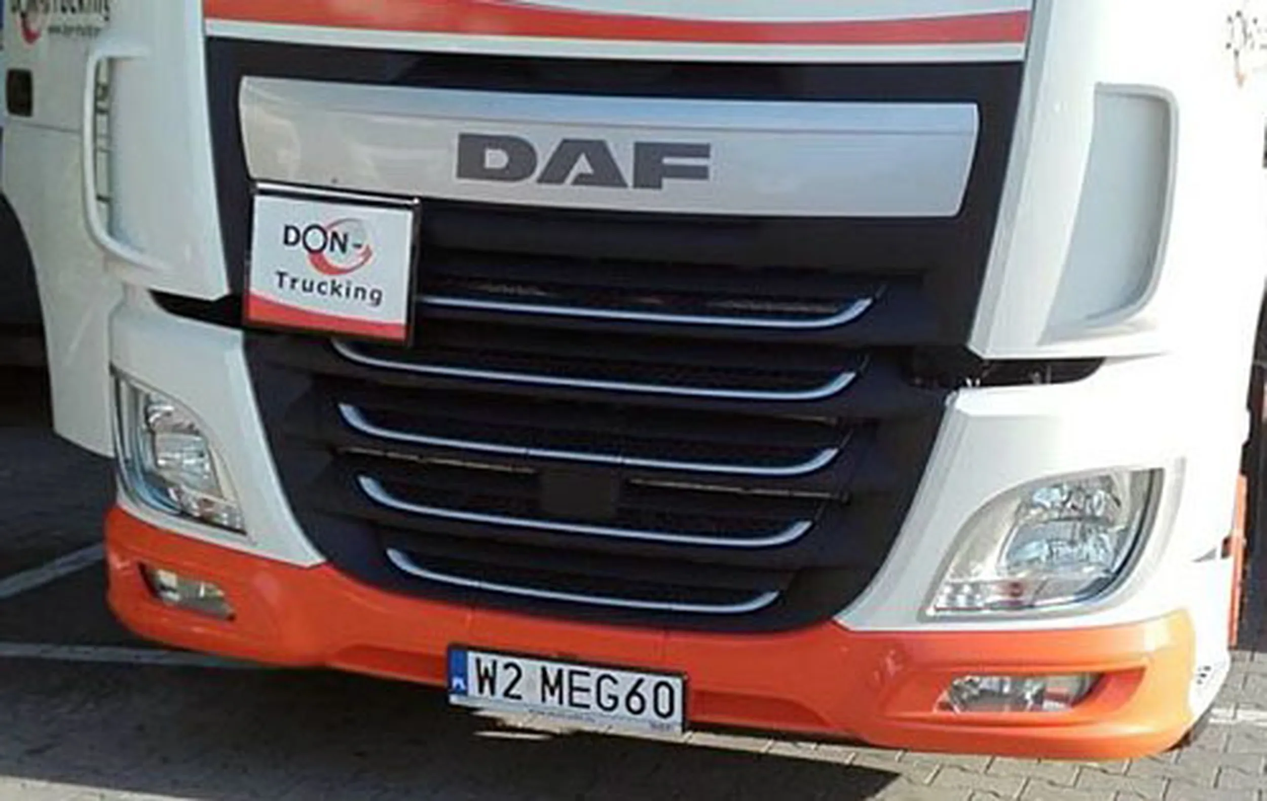 Fajny numer, blacha W2 MEG60