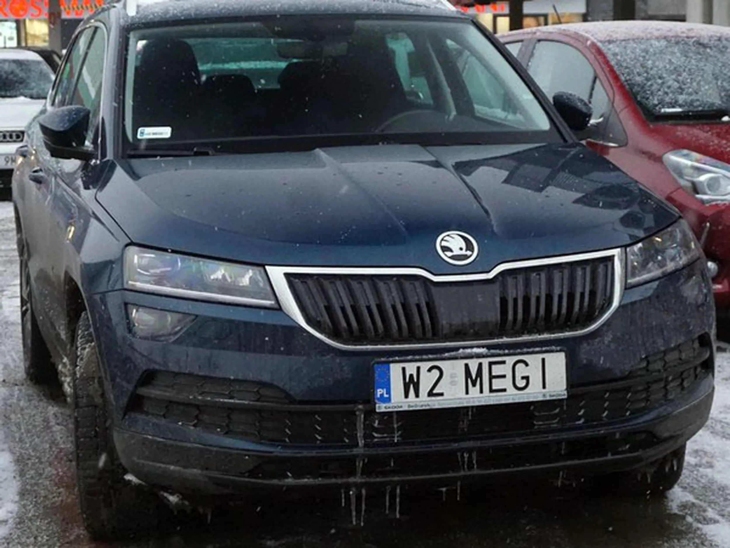 Fajny numer, blacha W2 MEGI