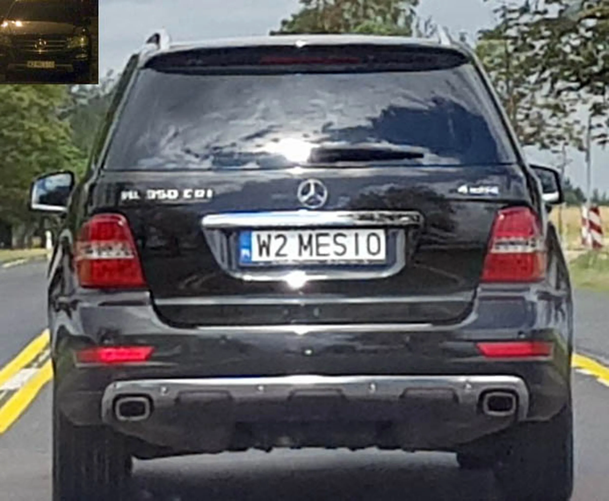 Fajny numer, blacha W2 MESIO