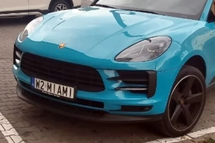 Fajny numer, blacha W2 MIAMI