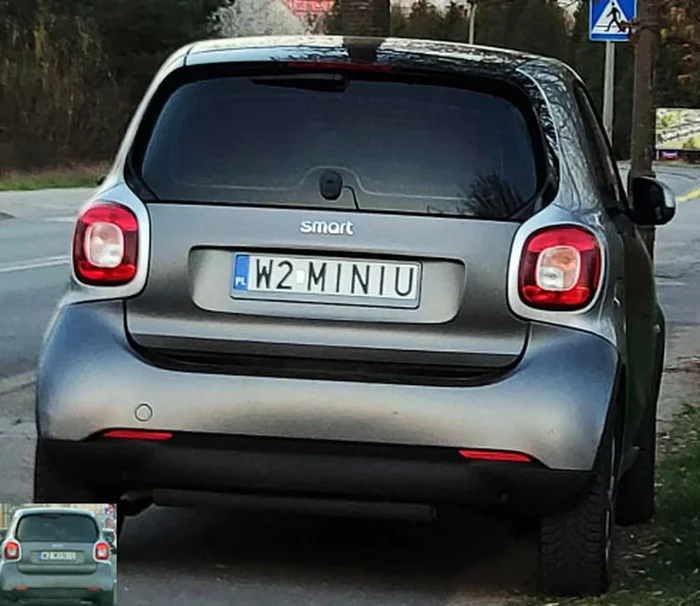 Fajny numer, blacha W2 MINIU