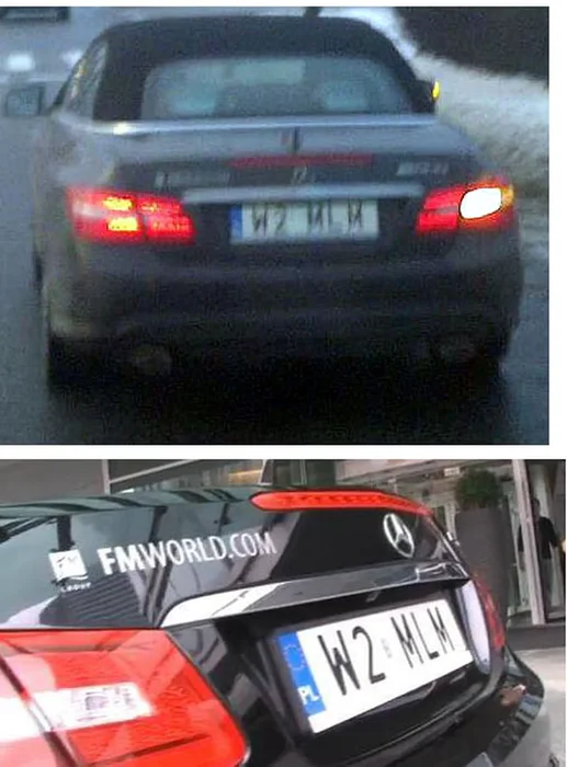 Fajny numer, blacha W2 MLM