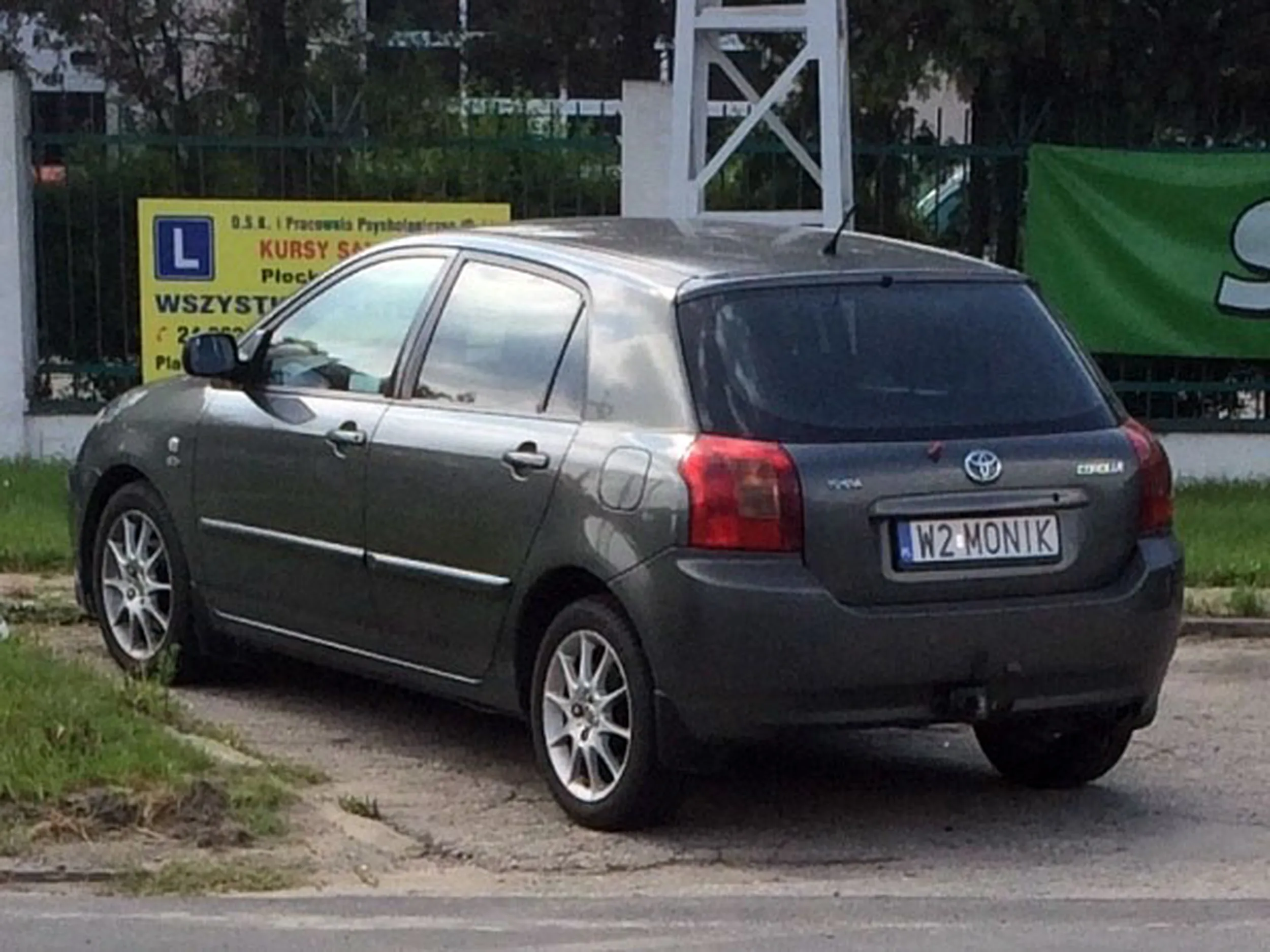 Fajny numer, blacha W2 MONIK