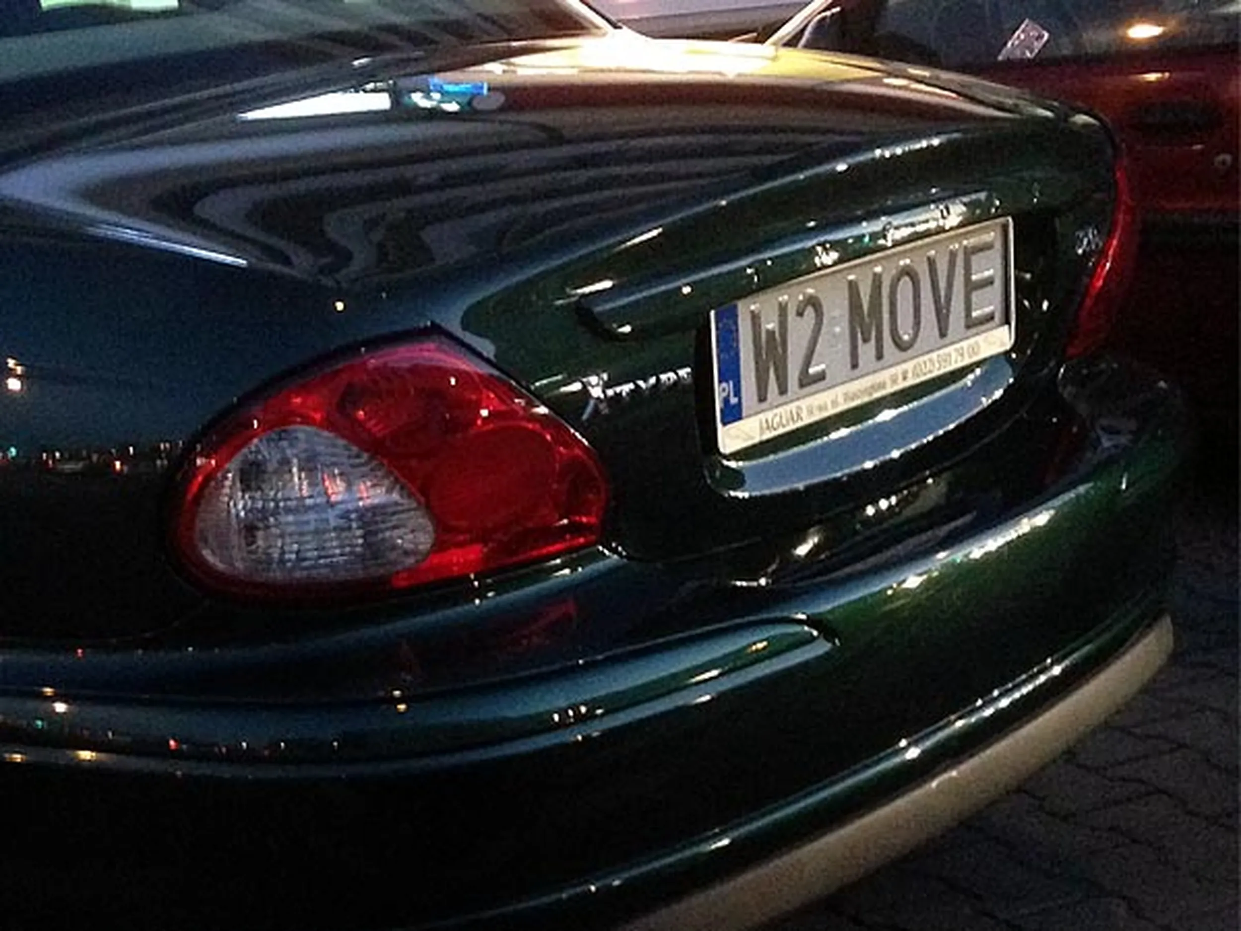 Fajny numer, blacha W2 MOVE