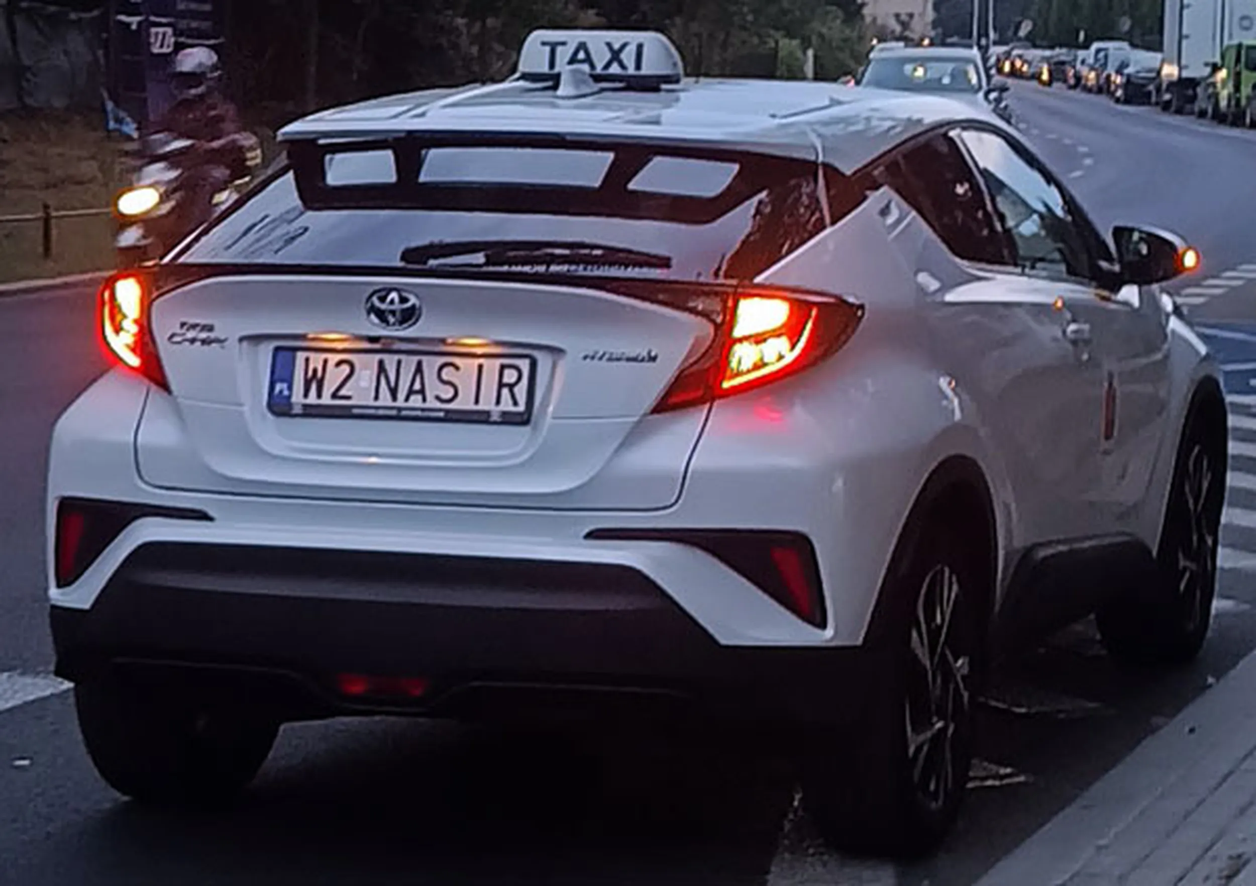 Fajny numer, blacha W2 NASIR